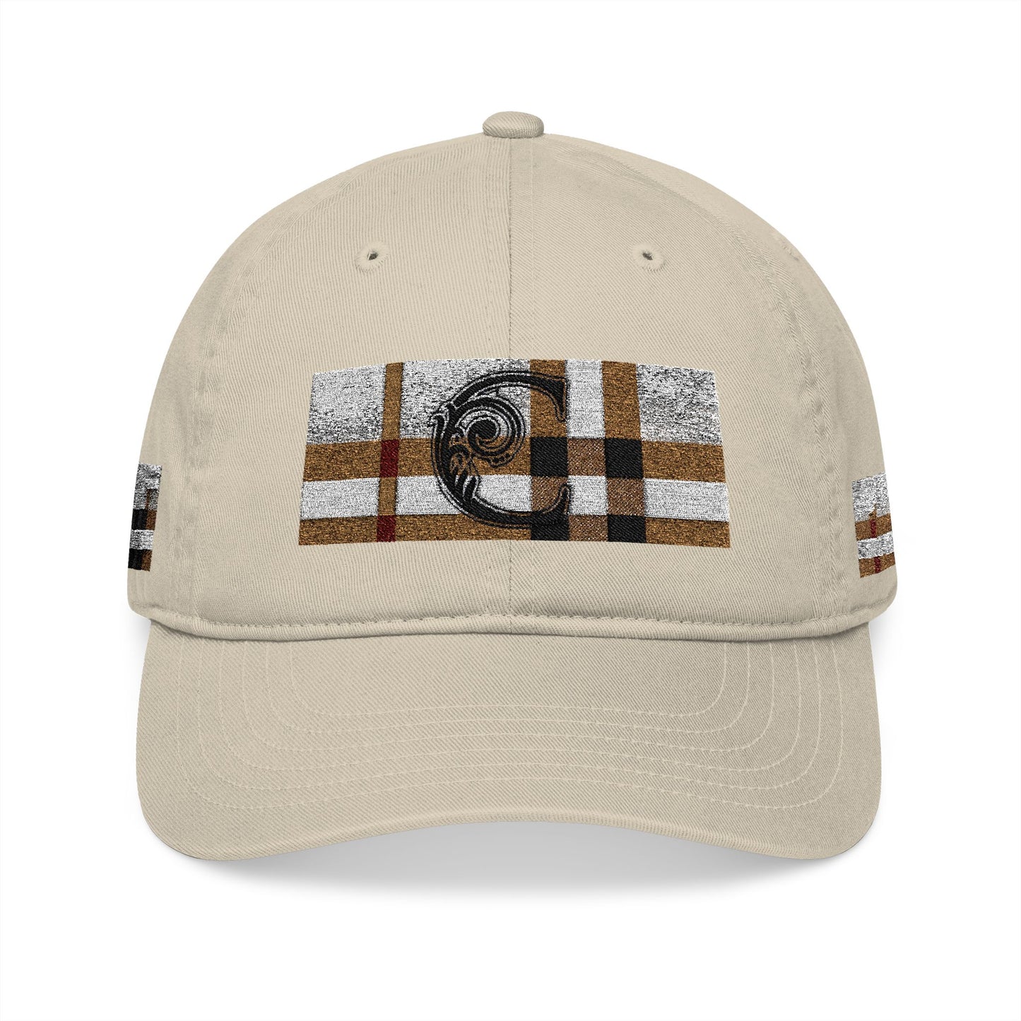 Elegant Embroidered Organic Baseball Cap | Fashionable Accessory, Gift for Him/Her, Summer Style, Eco-Friendly Hat
