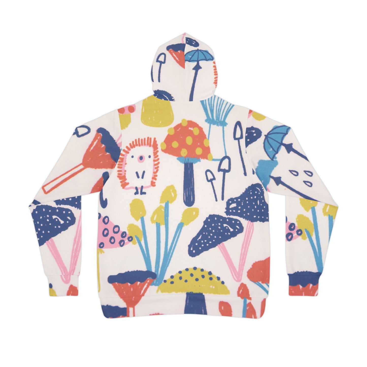 Playful Floral Hoodie, Colorful Athletic Sweatshirt, Fun Outdoor Wear, Unique Gift for Kids, Cozy Streetwear