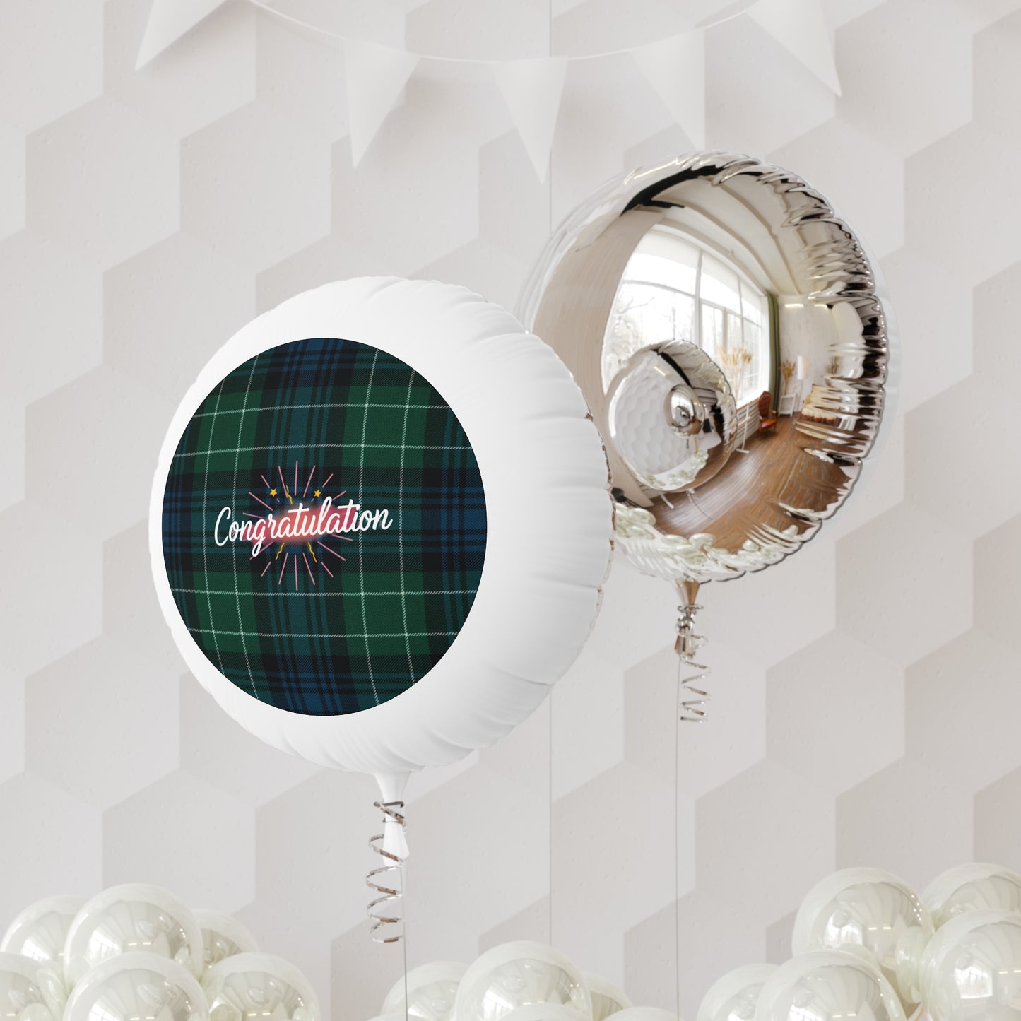 Congratulations Mylar Helium Balloon, Party Decoration, Graduation Celebration, Birthday Event, Festive Gift, Unique Surprise