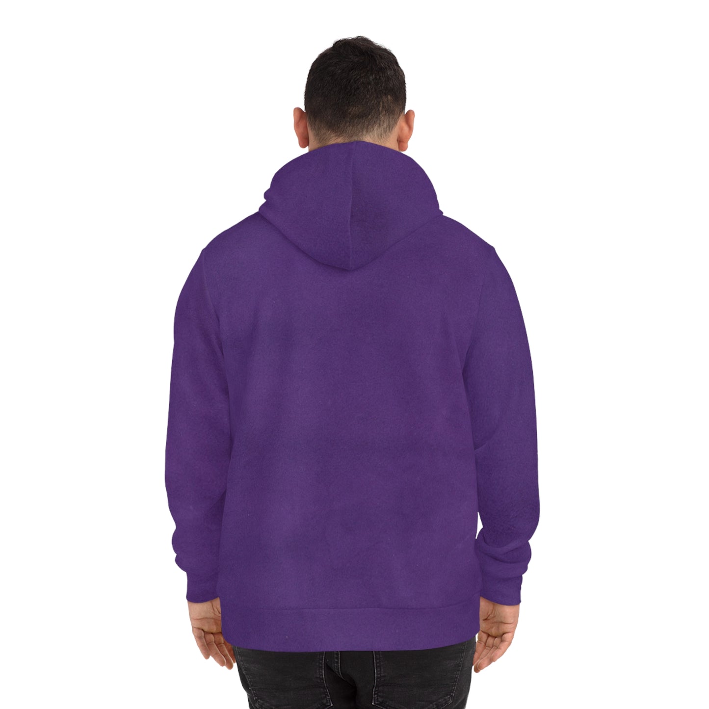 Trendy Purple AOP Hoodie, Cozy Fashion Sweatshirt, Unique Unisex Hoodie for Casual Outfits, Perfect Gift for Birthdays, Everyday Wear