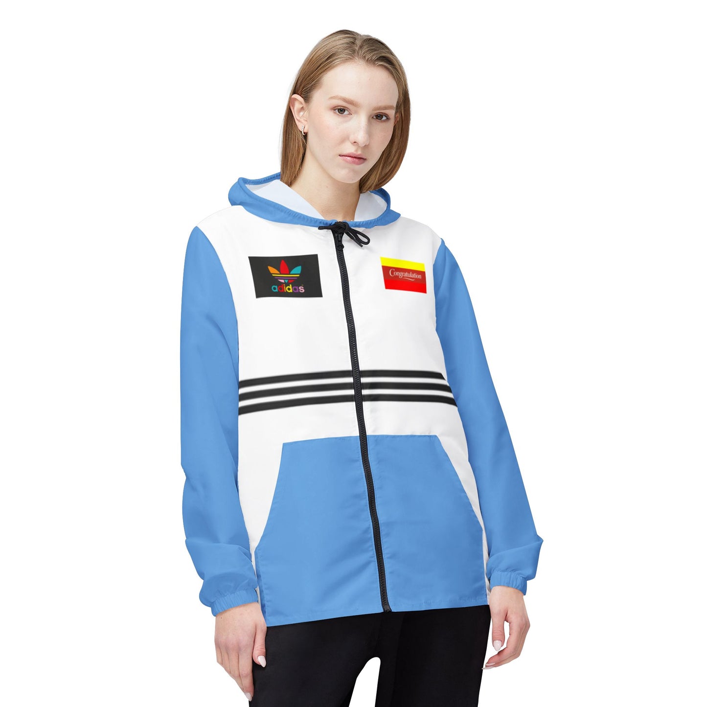 Stylish Windbreaker Jacket for Active Lifestyle – Sporty, Trendy, Lightweight, Perfect for Outdoor Adventures, Festivals, Casual Wear