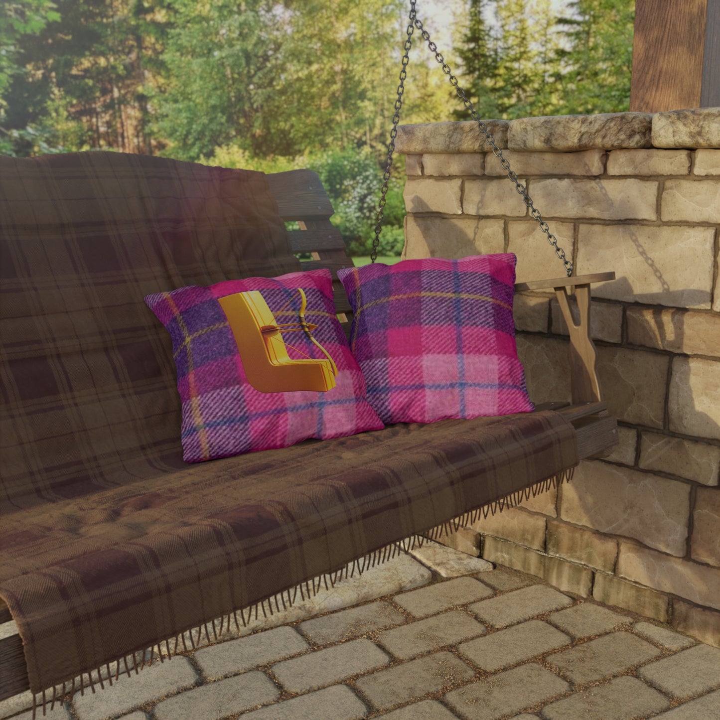 Cozy Outdoor Pillows for Stylish Patio, Garden Decor, Fall Gatherings, Camping, Home Accents