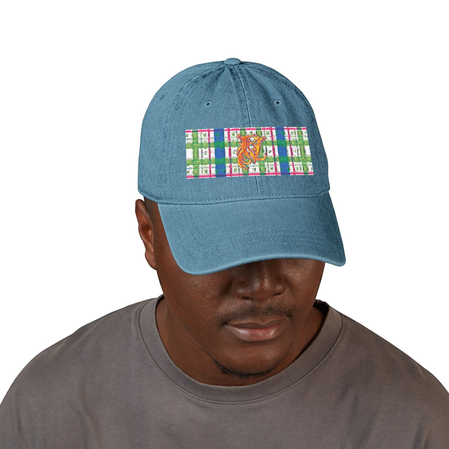 Denim Hat (Embroidery)