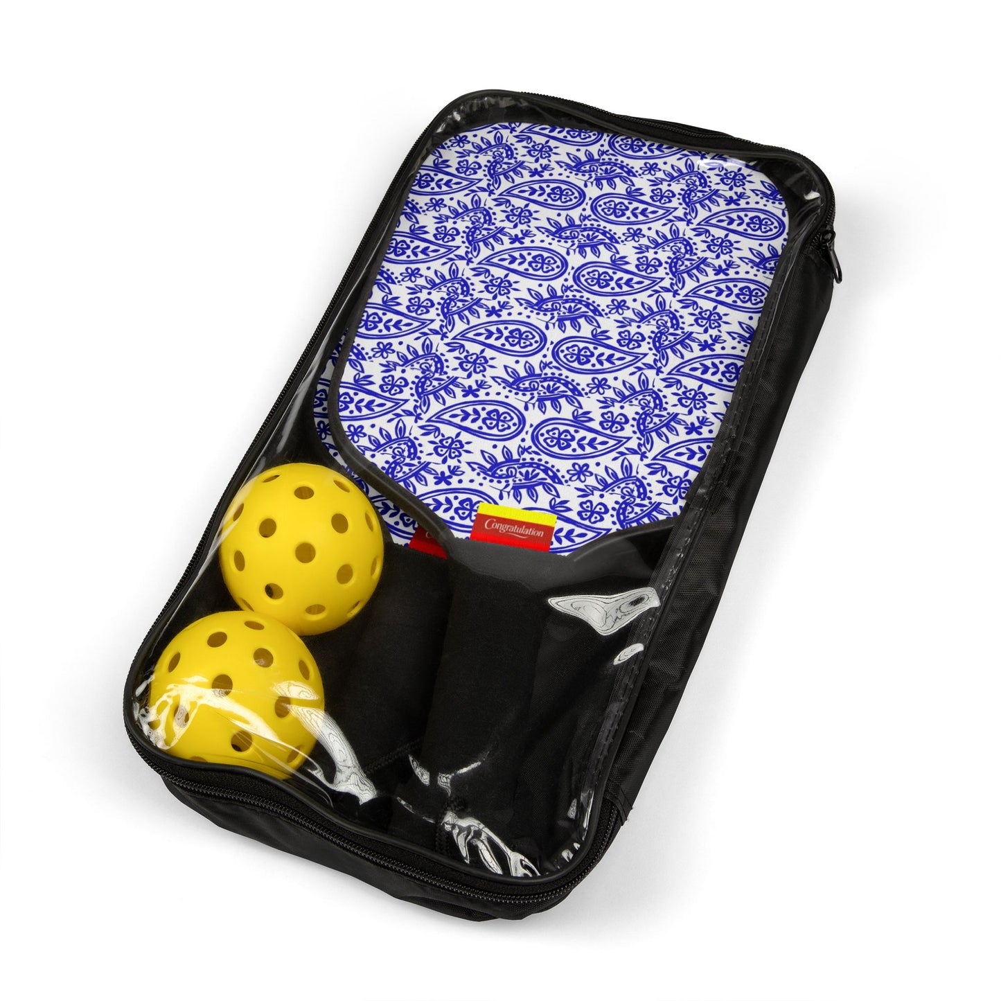 Pickleball Paddle Set, Stylish Pickleball Kit for Beach Fun, Outdoor Activities, Sport Gifts, Playful Family Gatherings, Summer Sports Gear