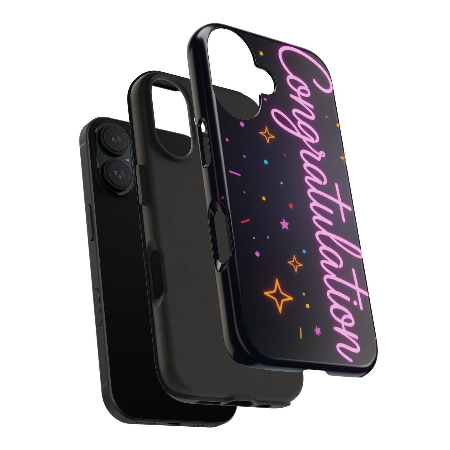 Congratulations Phone Case - Tough Cover for Milestones, Unique Gift, Celebration Accessory, Colorful Shield for Every Occasion