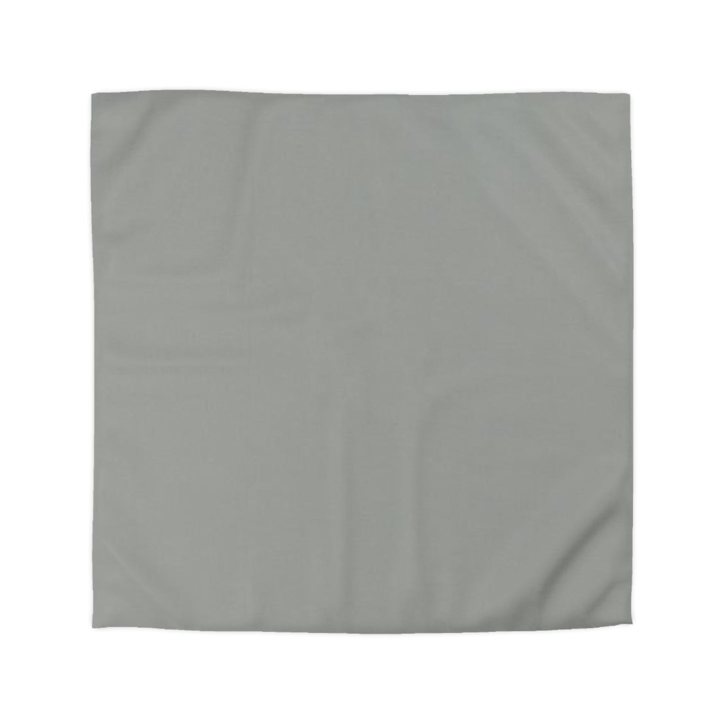 Elegant Grey Microfiber Duvet Cover - Soft, Cozy Bedding for Modern Homes, Minimalist Decor, Gift for Newlyweds, Housewarming
