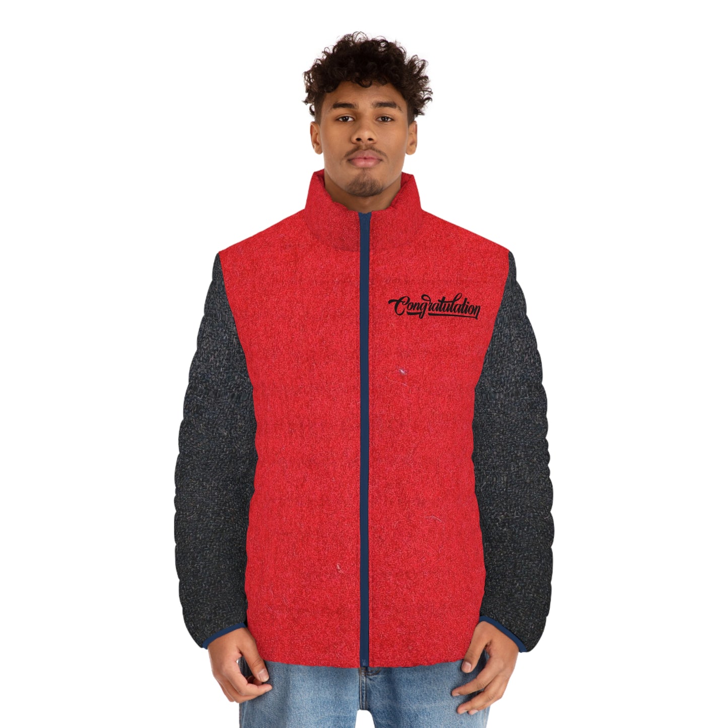 Stylish Men's Puffer Jacket, Cozy Outdoor Layer, Versatile Fashion, Warm Holiday Gift, Winter Wardrobe Essential