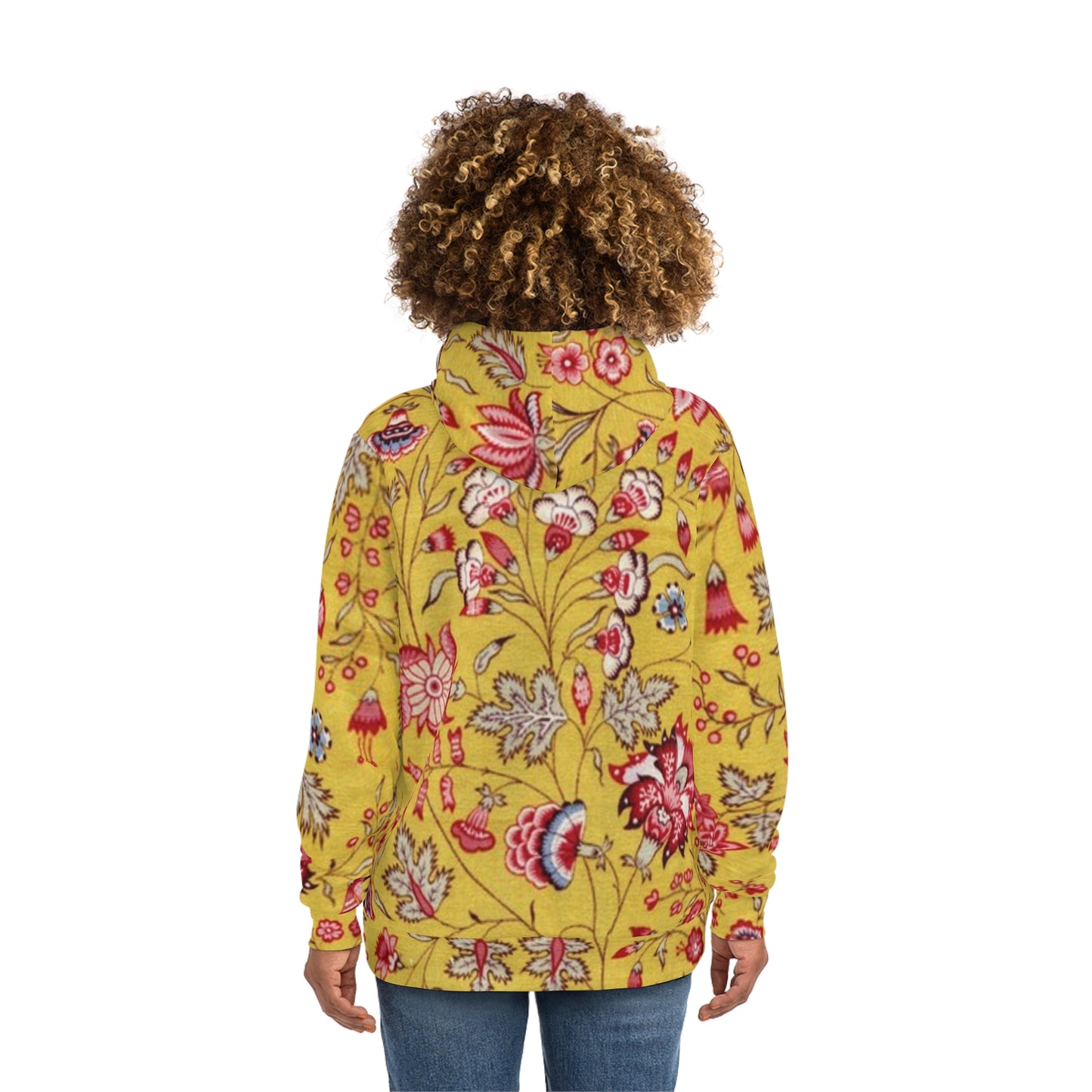 Stylish Floral Dog Hoodie, Cute Pet Lovers Apparel, Gift for Dog Owners, Cozy Casual Wear, Vibrant Yellow Pullover