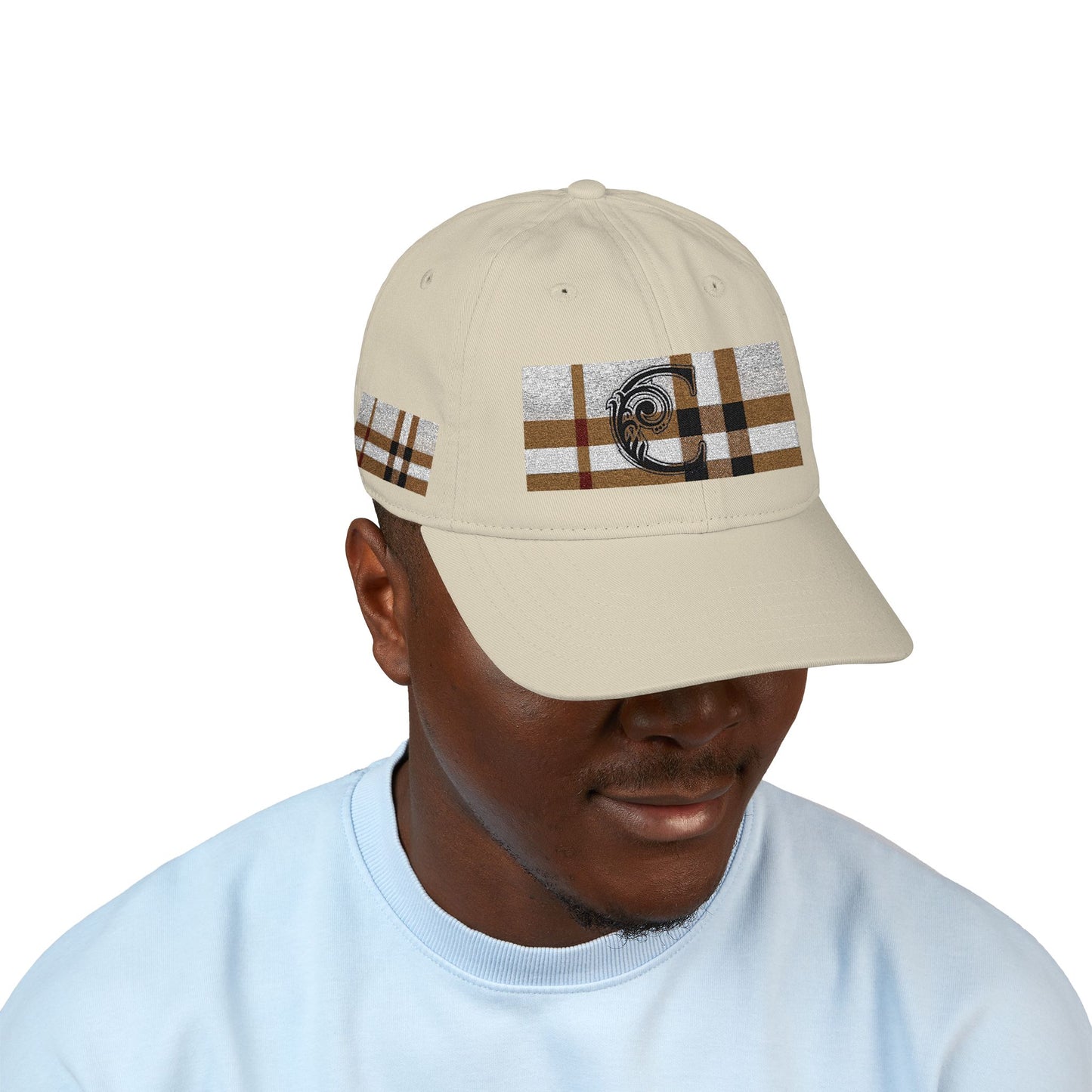 Elegant Embroidered Organic Baseball Cap | Fashionable Accessory, Gift for Him/Her, Summer Style, Eco-Friendly Hat
