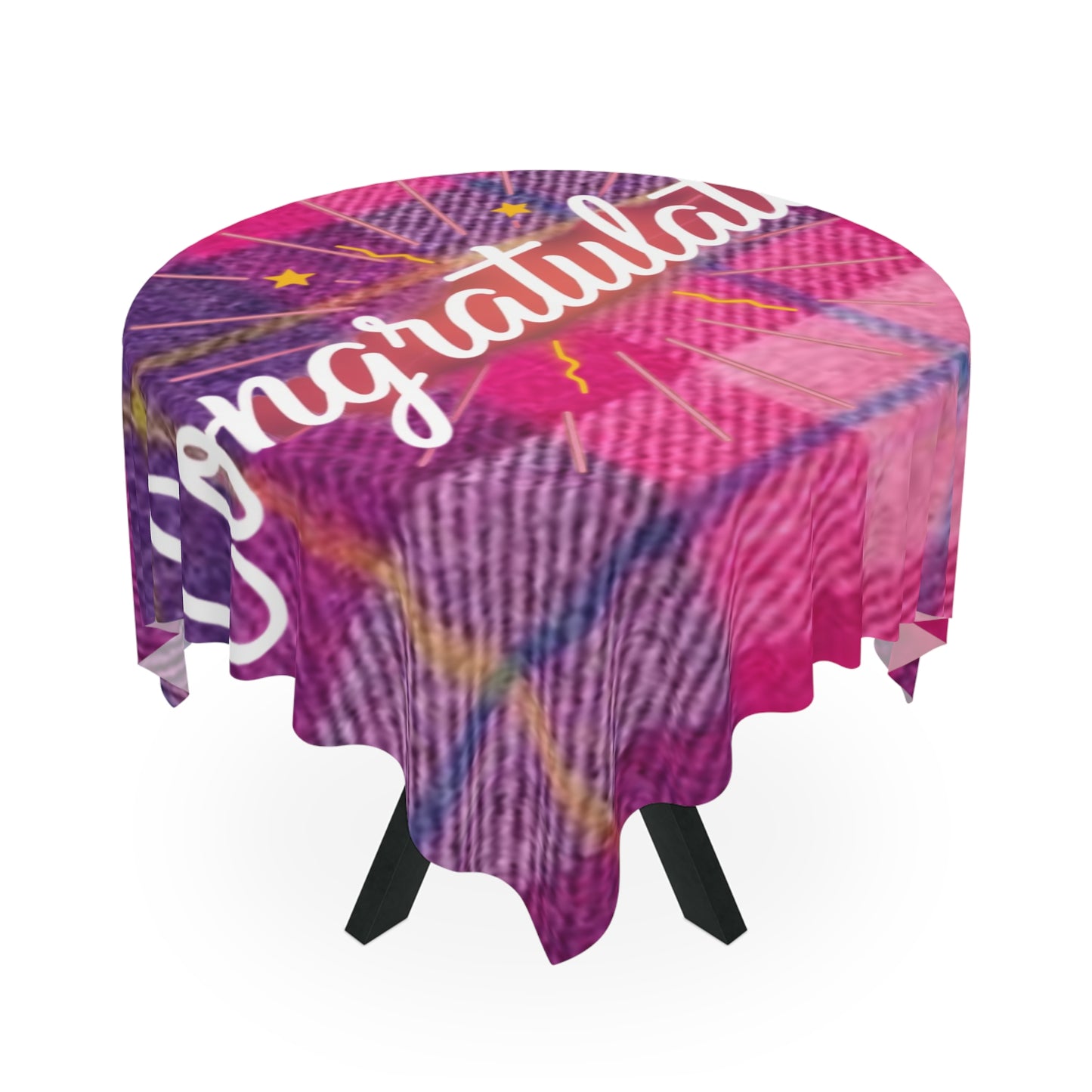 Celebrate with Style: Congratulations Tablecloth for Parties, Events, and Gatherings, Table Decor, Celebration, Gift Idea