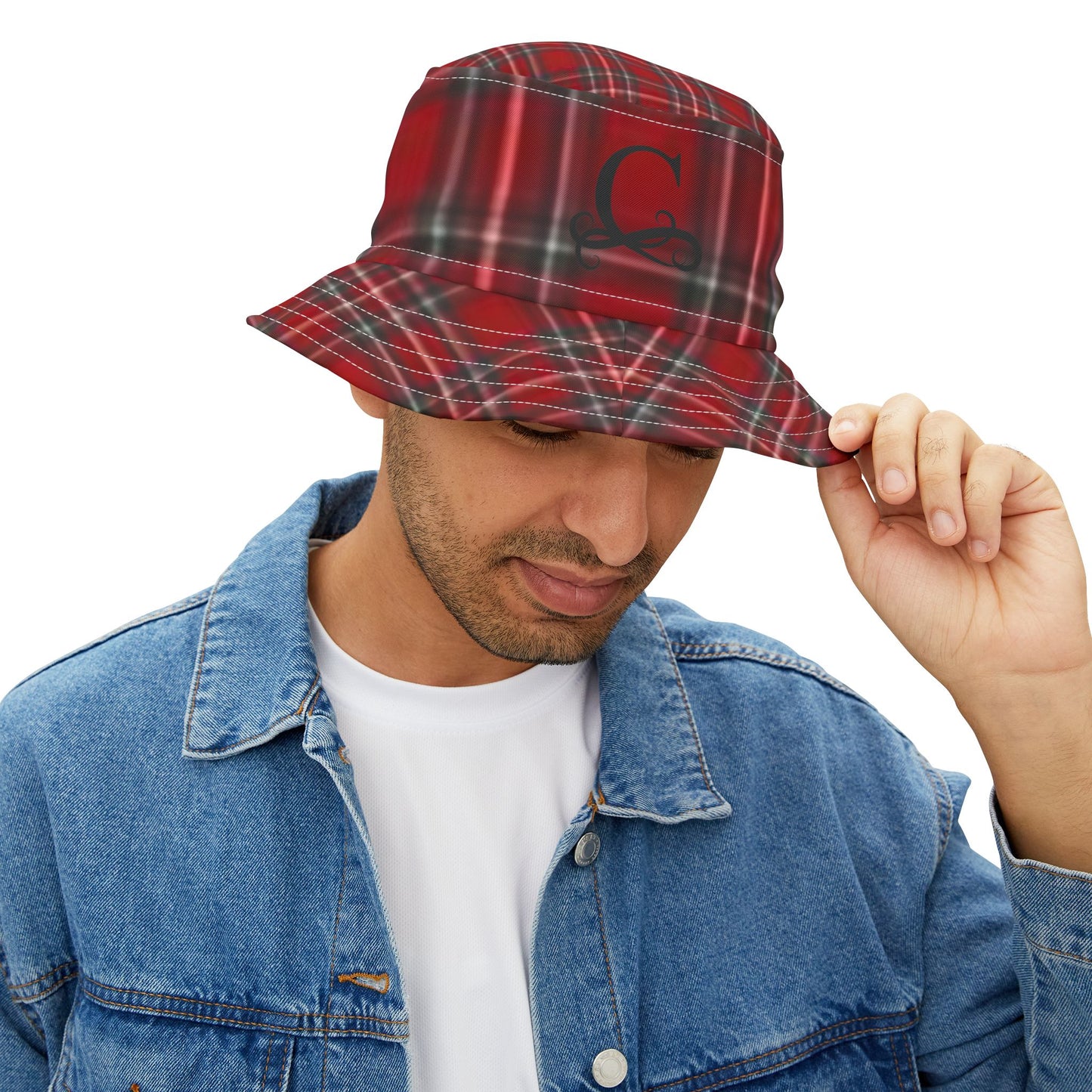 Stylish Plaid Bucket Hat, Trendy Summer Accessory, Gift for Him or Her, Outdoor Cap, Festival Wear, Travel Hat