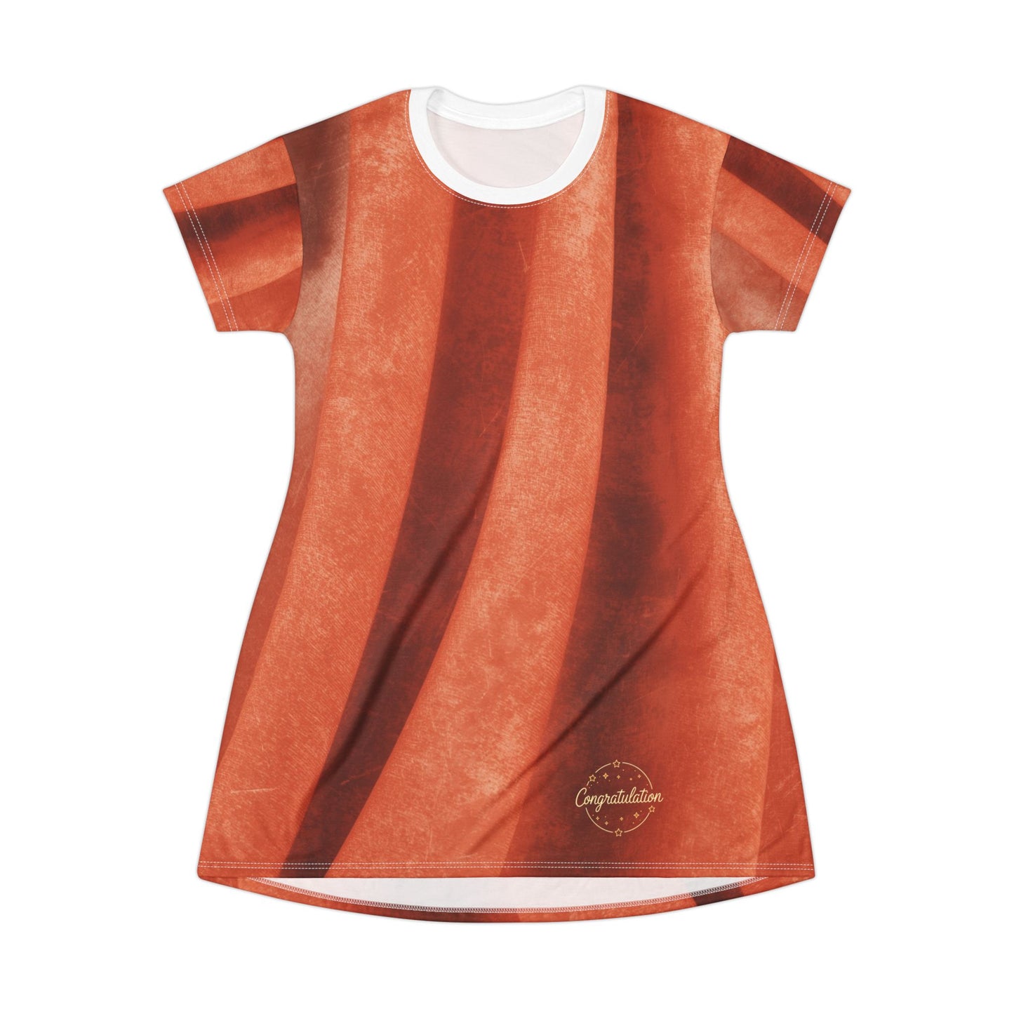 Elegant Striped T-Shirt Dress, Casual Summer Dress, Everyday Relaxed Style, Beachwear, Fashion Statement