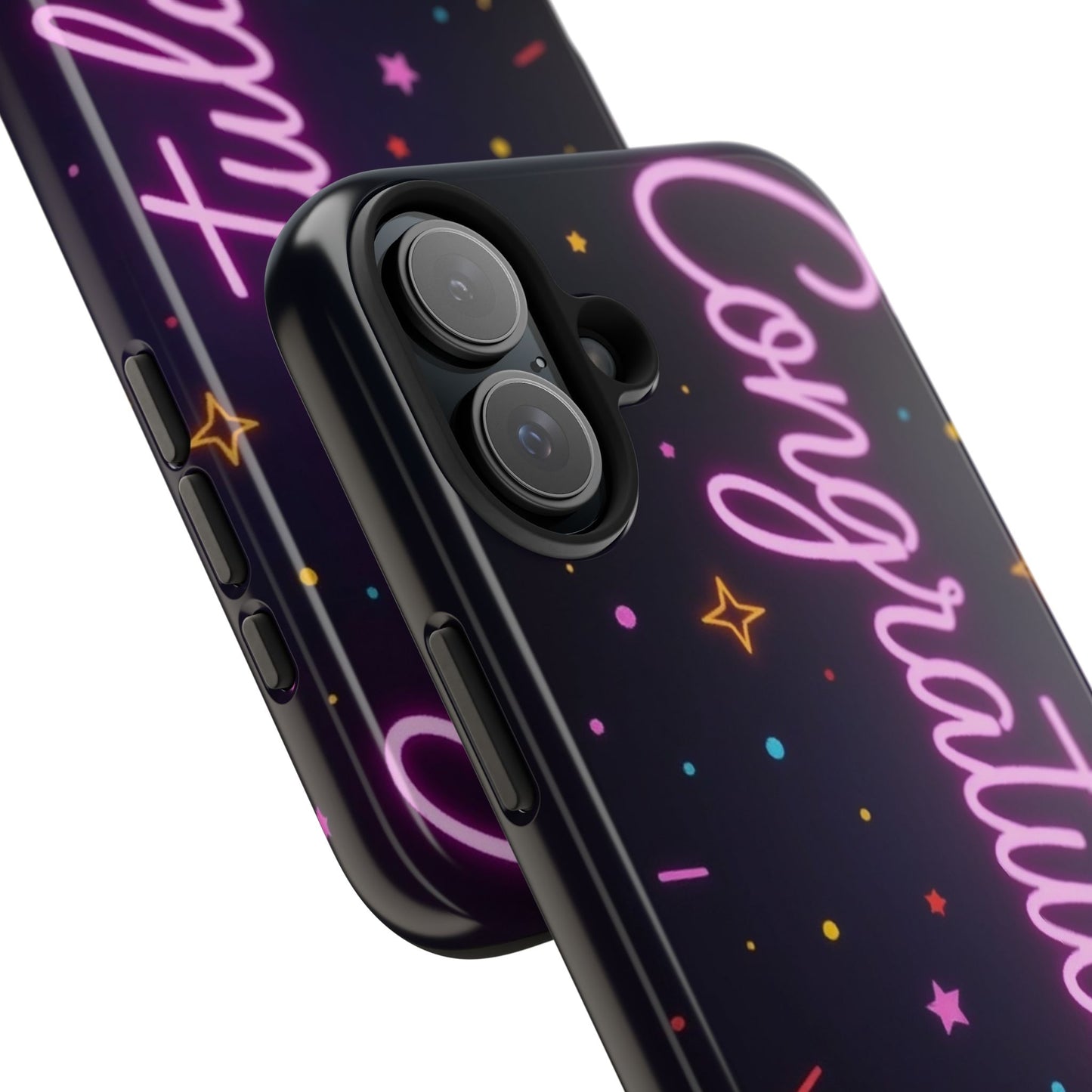 Congratulations Phone Case - Tough Cover for Milestones, Unique Gift, Celebration Accessory, Colorful Shield for Every Occasion