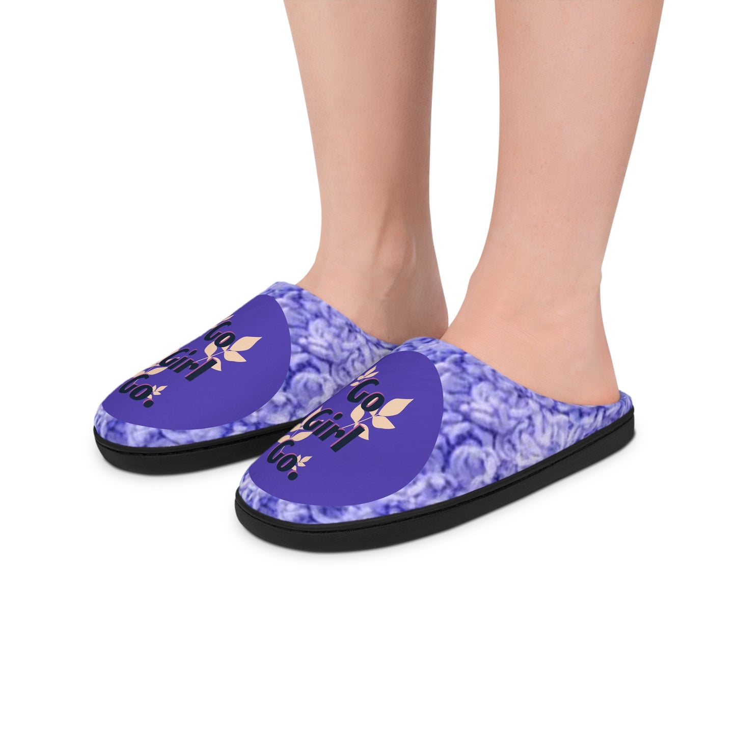Cozy Floral Women's Indoor Slippers | Comfortable Home Footwear, Gift Idea for Her, Relaxing Nights, Self-Care Essentials, Housewarming