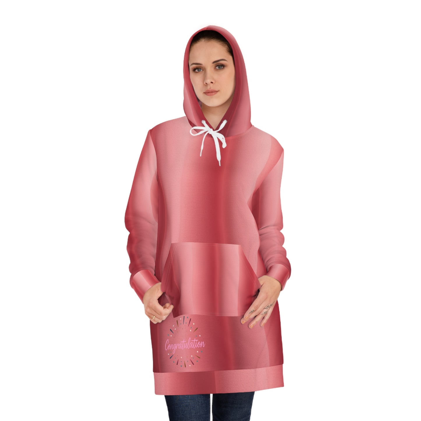 Chic Women's Hoodie Dress, Cozy Loungewear for Relaxing Days, Ideal Gift for Birthdays, Holidays, Casual Outfits, Stylish Comfort