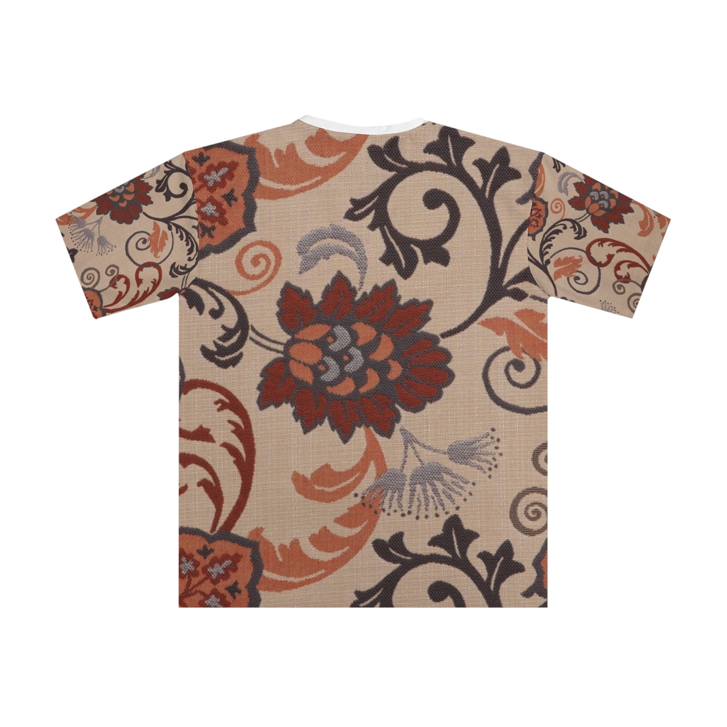 Boho Floral T-Shirt with Unique Pattern, Casual Men's Top, Stylish Summer Apparel, Great for Gifts, Fashion Statement