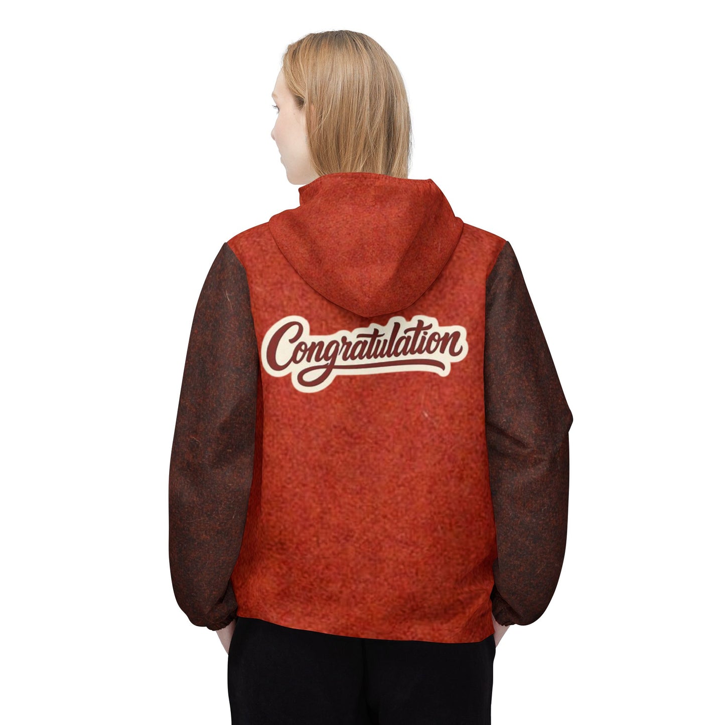 Stylish Windbreaker Jacket for All Occasions, Lightweight Outdoor Apparel, Trendy Fall Layer, Unique Gift for Him/Her, Congratulation Design