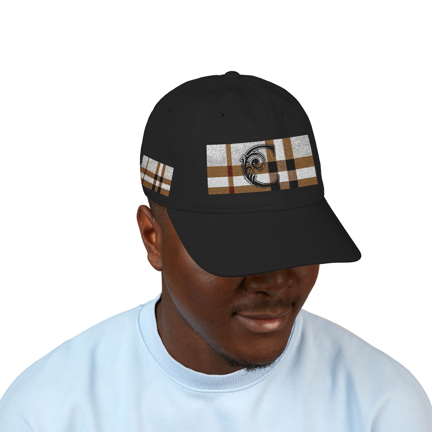 Elegant Embroidered Organic Baseball Cap | Fashionable Accessory, Gift for Him/Her, Summer Style, Eco-Friendly Hat