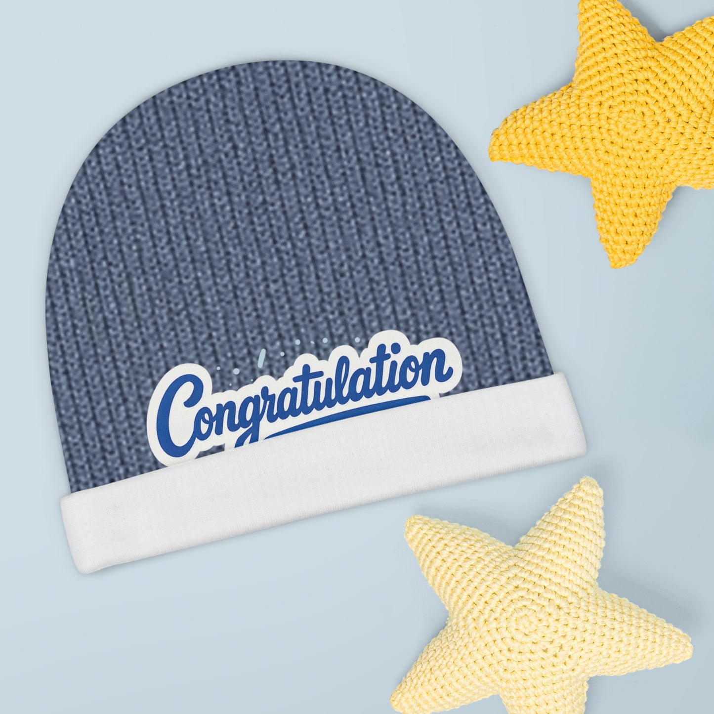Cute Baby Beanie - Personalized Newborn Hat, Knitted Infant Cap, Baby Shower Gift, Cozy Toddler Bonnet, Winter Accessory for Babies