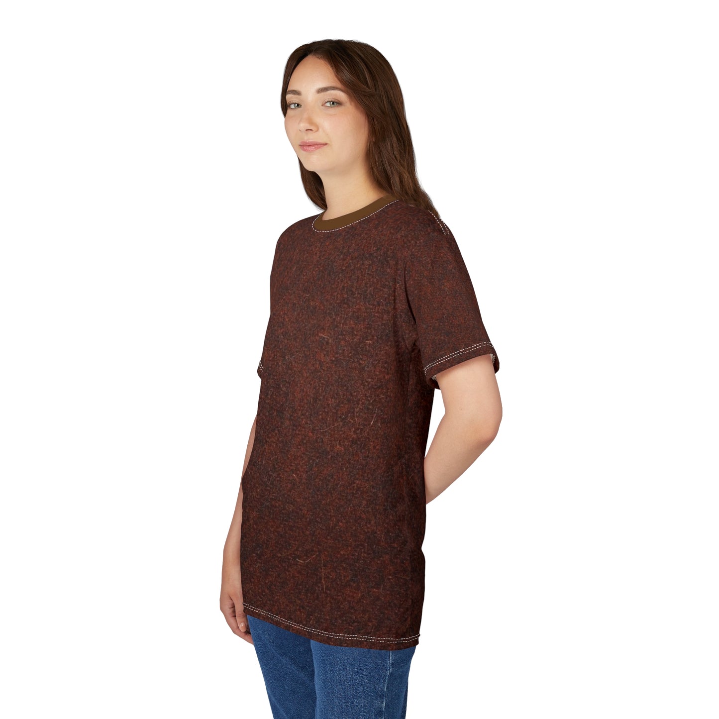 Rustic Unisex Cut & Sew Tee, Cozy Casual Wear, Earthy Fashion, Unique Gift for Him/Her, Everyday Style