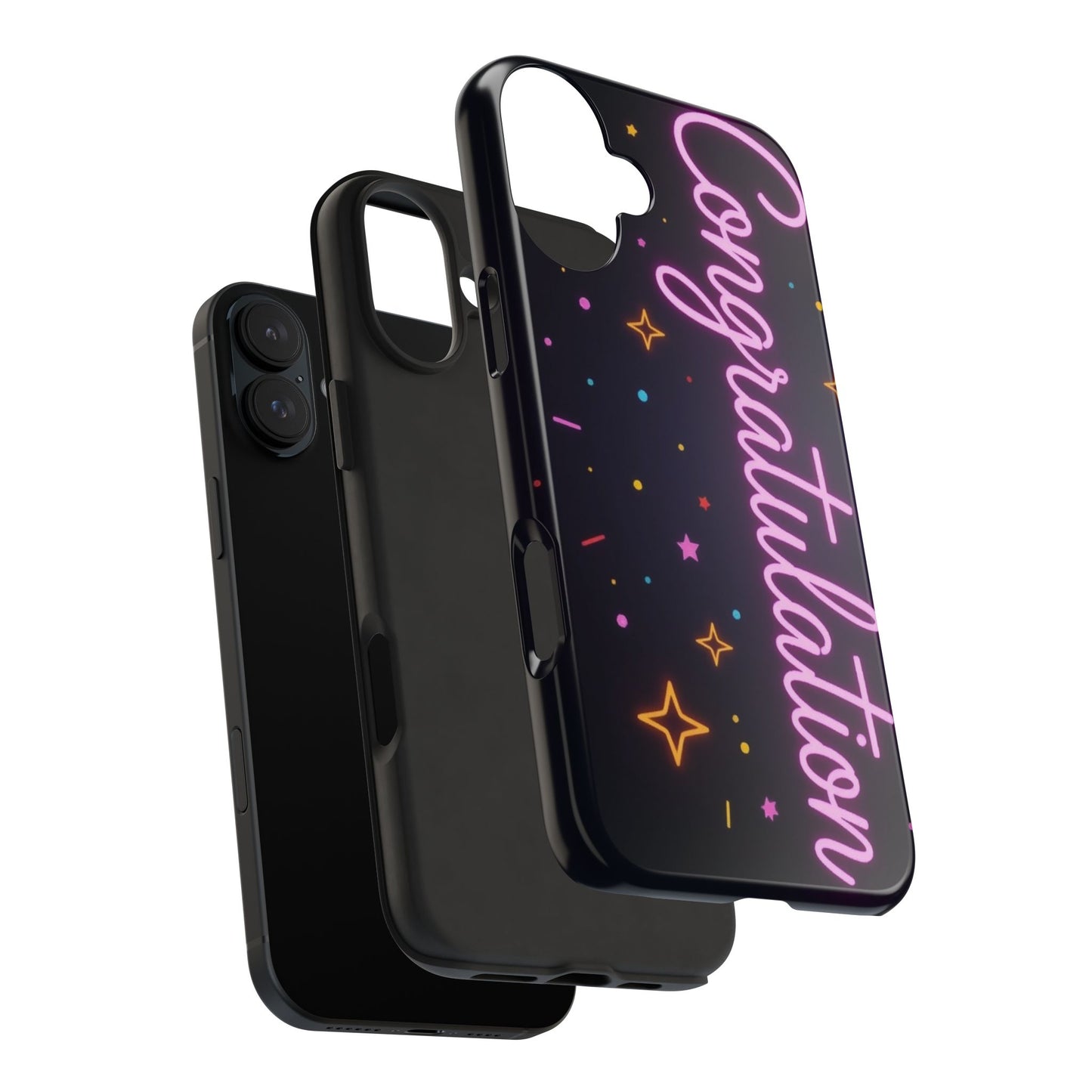 Congratulations Phone Case - Tough Cover for Milestones, Unique Gift, Celebration Accessory, Colorful Shield for Every Occasion