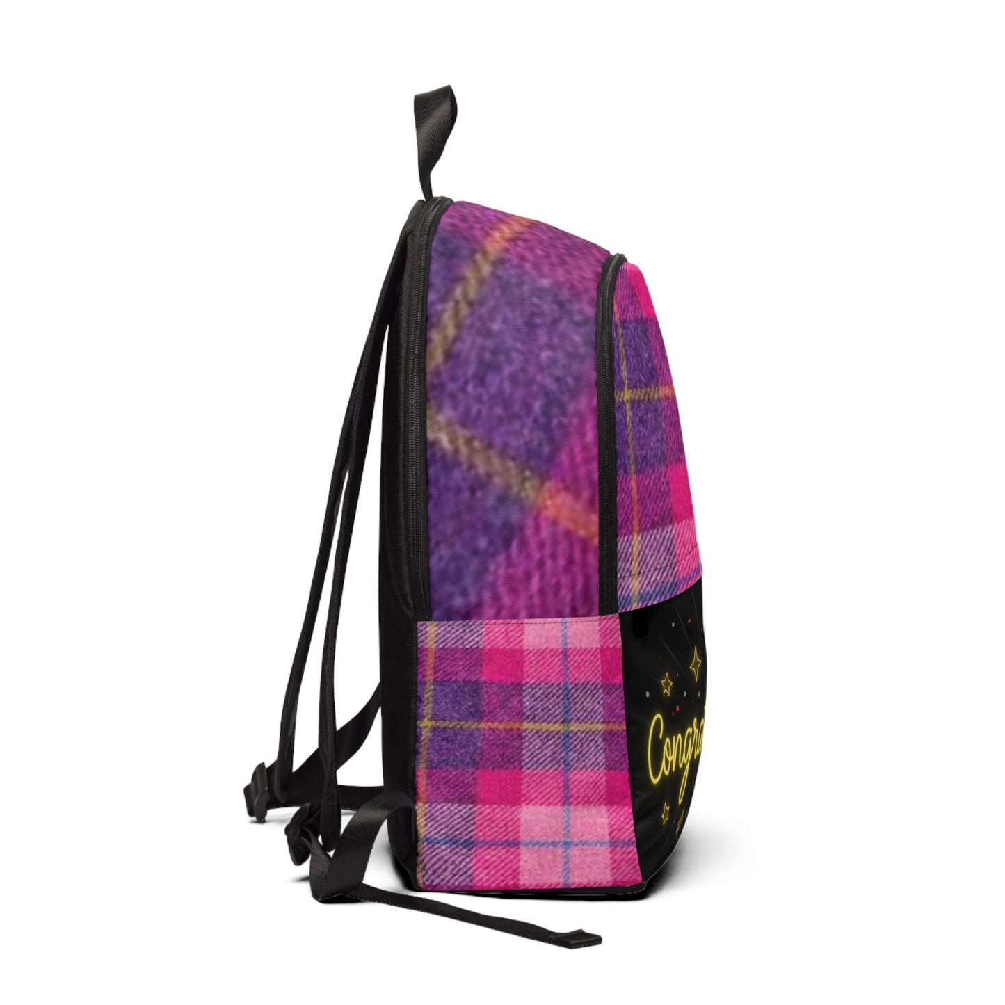 Congratulations Backpack, Stylish School Bag, Gift for Graduates, Trendy Student Backpack, Celebration Accessories, Chic Everyday Backpack
