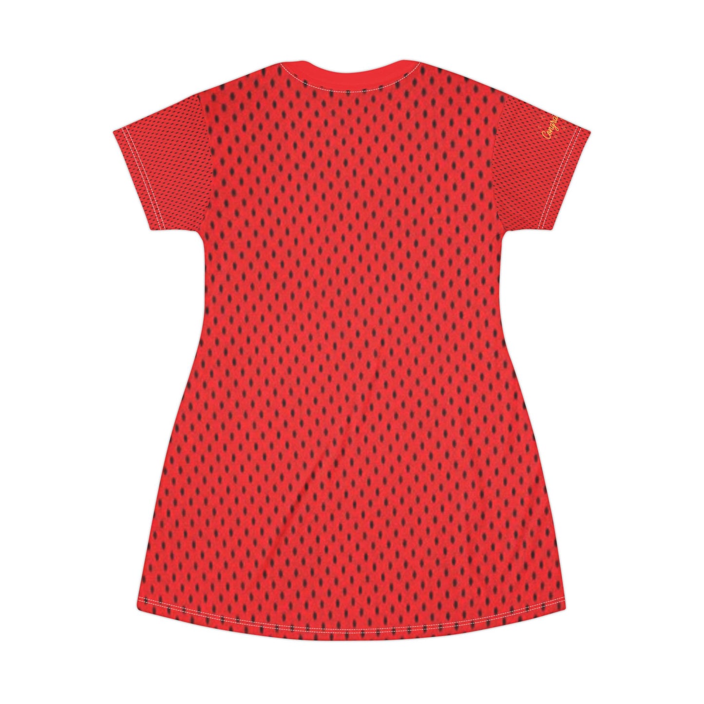 Vibrant Watermelon Pattern T-Shirt Dress, Summer Outfit, Casual Dress, Beachwear, Fun Fashion, Gift for Her