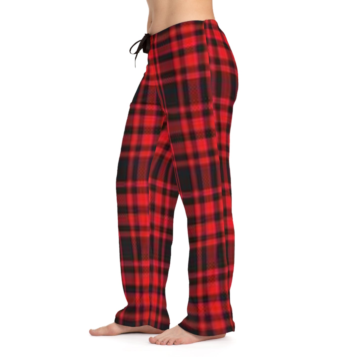 Cozy Plaid Women's Pajama Pants, Loungewear, Sleepwear, Gift for Her, Holiday Comfort, Relaxation Style