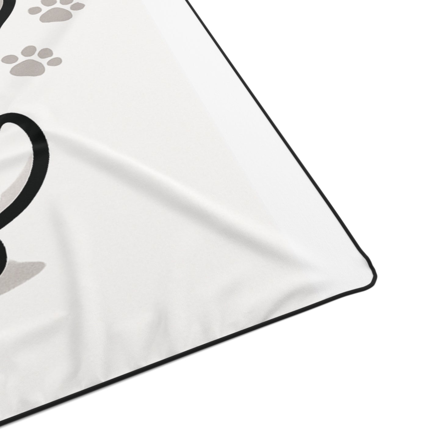 Cozy Dog-Themed Polyester Blanket, Sweet Dreams Paw Print Throw, Pet Lover Gift, Warm Snuggle Blanket, Dog Parent Home Decor