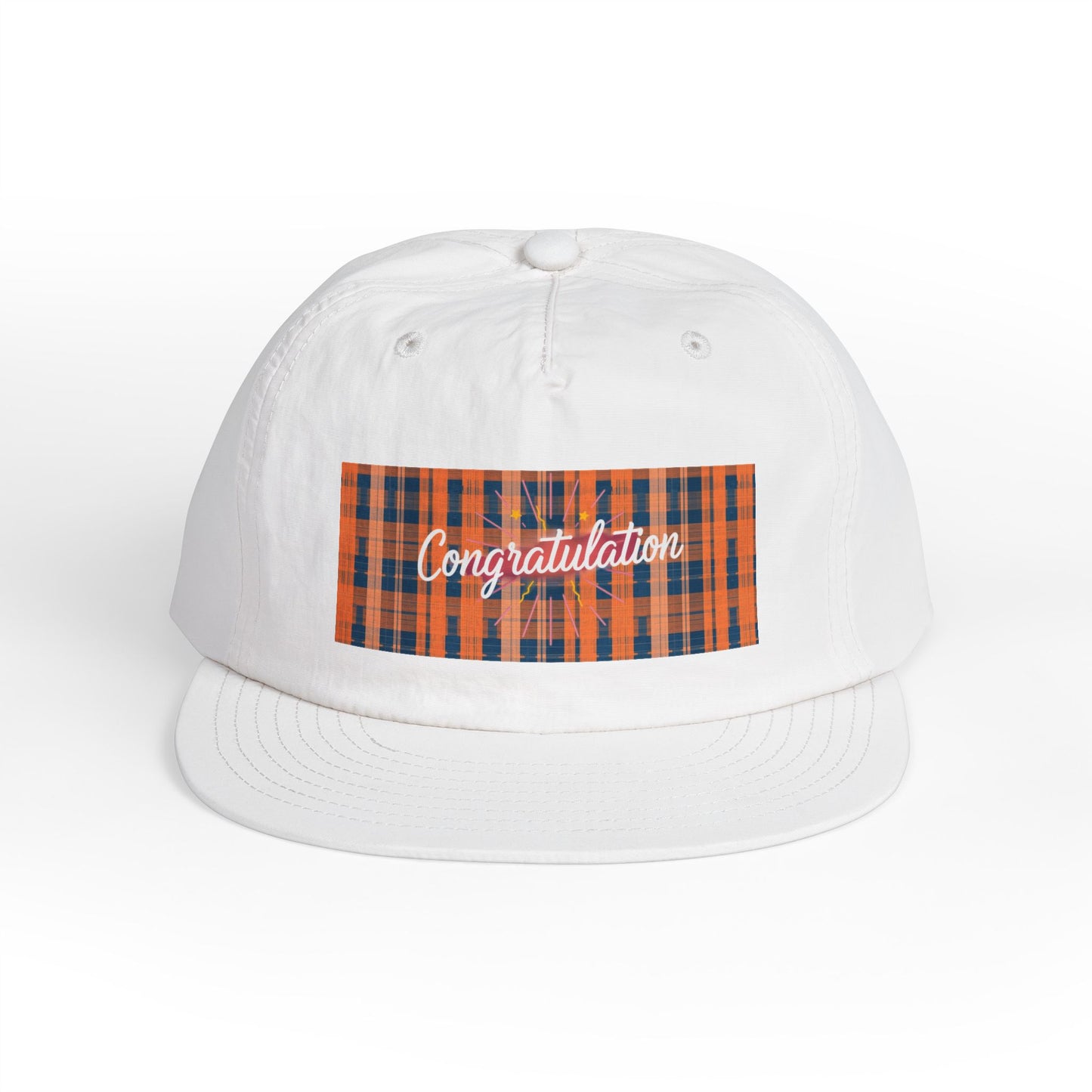 Congratulations Surf Cap | Beach Hat, Gift for Surfer, Summer Accessory, Outdoor Activities, Cool Casual Wear
