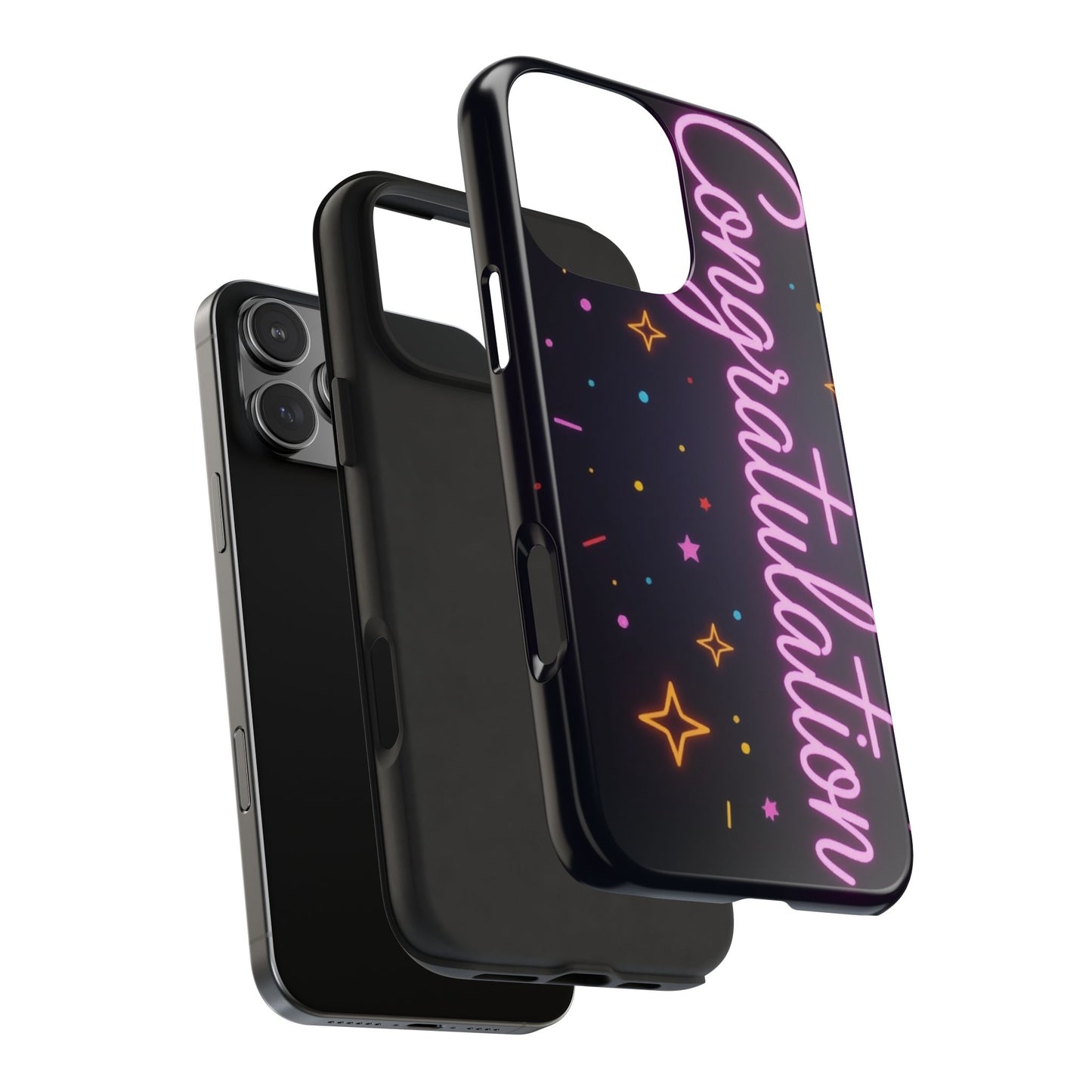 Congratulations Phone Case - Tough Cover for Milestones, Unique Gift, Celebration Accessory, Colorful Shield for Every Occasion