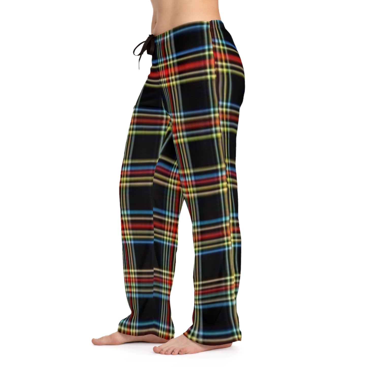 Cozy Plaid Women's Pajama Pants, Relaxing Sleepwear, Comfortable Lounge Pants, Perfect for Home and Holidays, Gift for Her