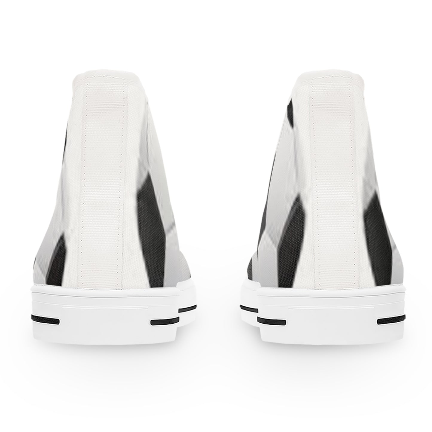 Women's Soccer-Themed High Top Sneakers | Sporty Style for Game Day, Athletic Events, Casual Wear, Gifts for Soccer Lovers, Trendy Footwear