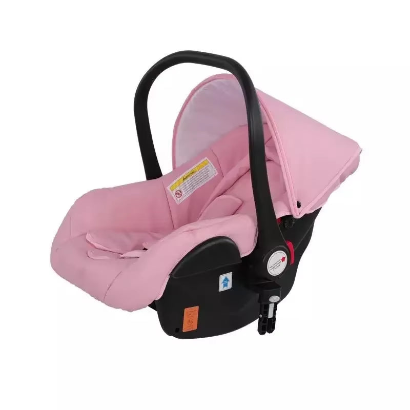 Baby Stroller 3 in 1 Luxury Pram for Newborn Carriage PU Leather High Landscape Trolley Car 360 Rotating Baby Pushchair Shell