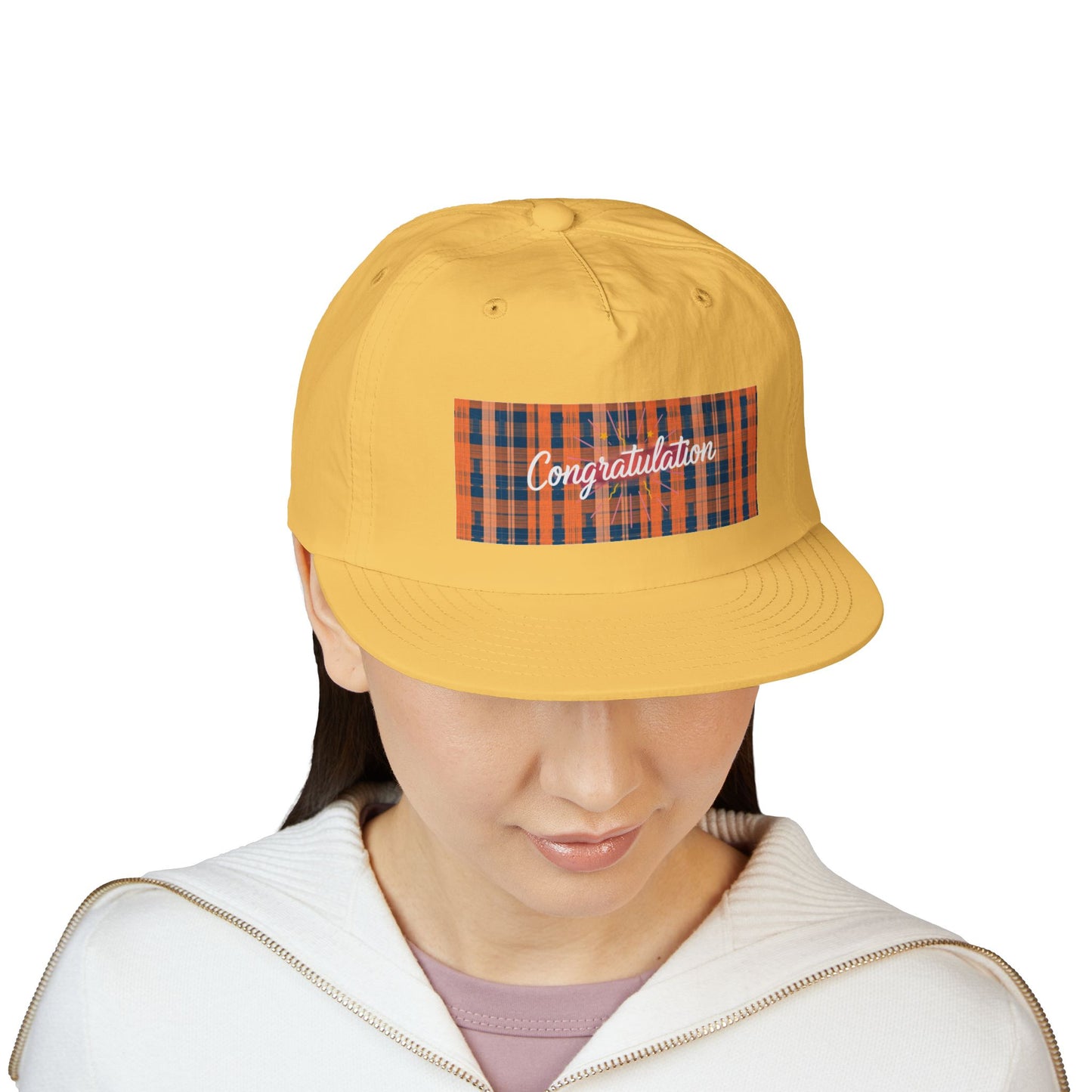 Congratulations Surf Cap | Beach Hat, Gift for Surfer, Summer Accessory, Outdoor Activities, Cool Casual Wear