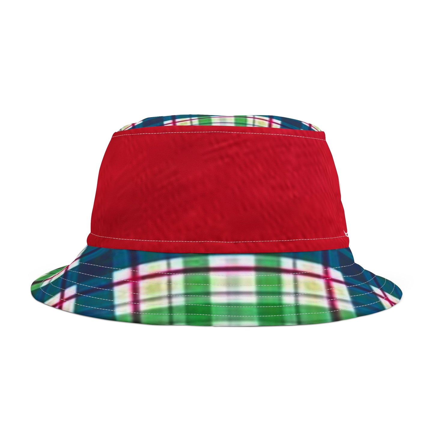 Plaid Bucket Hat - Personalized Outdoor Accessory, Summer Fashion, Trendy Gift, Festival Wear, Unique Style