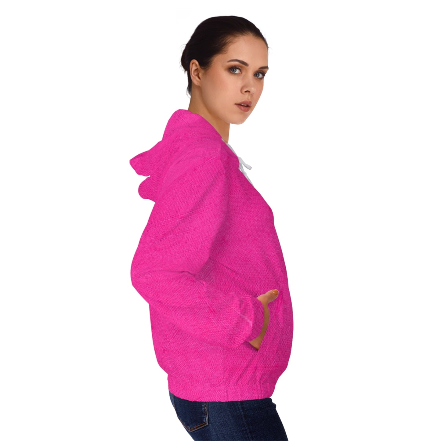 Vibrant Women’s Full-Zip Hoodie, Cozy Jacket, Weekend Wear, Casual Style, Perfect Gift for Her, Spring Fashion