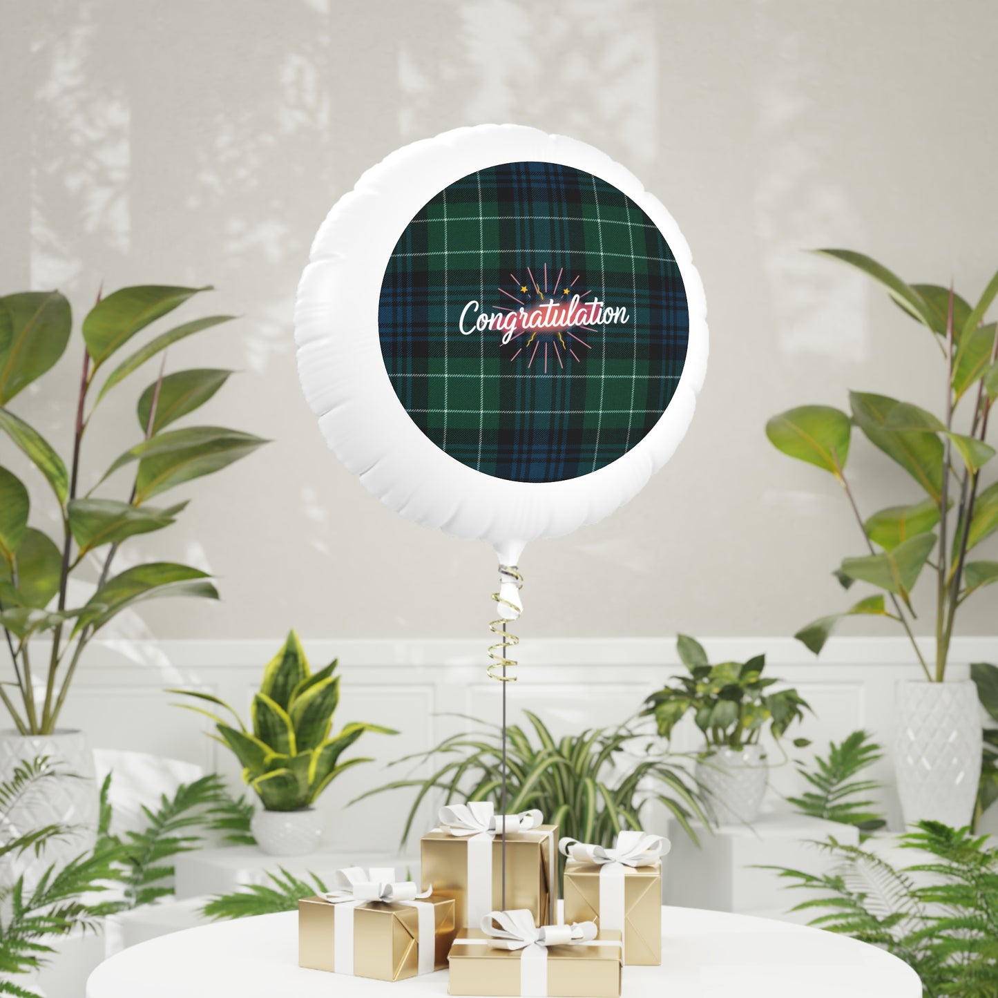 Congratulations Mylar Helium Balloon, Party Decoration, Graduation Celebration, Birthday Event, Festive Gift, Unique Surprise