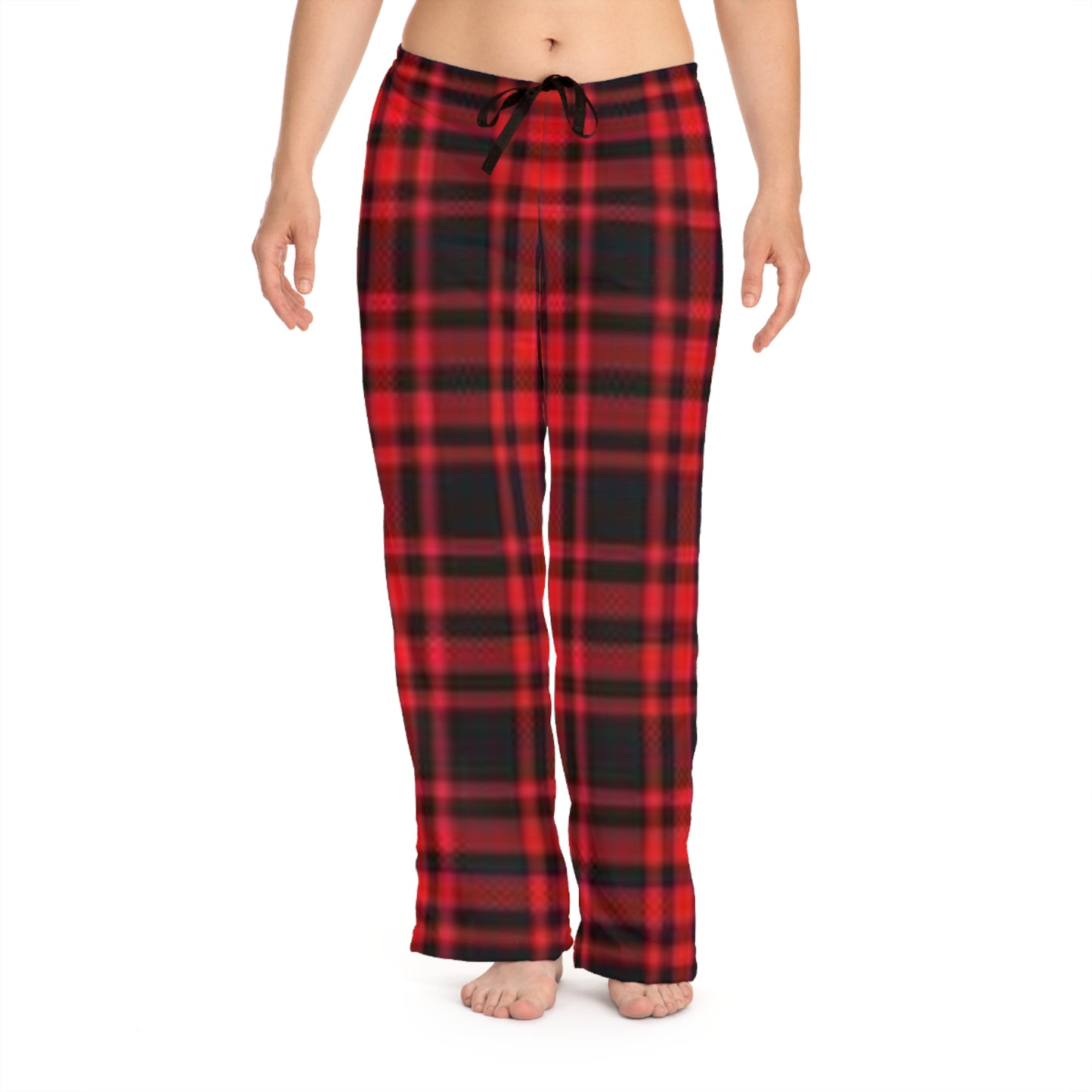 Cozy Plaid Women's Pajama Pants, Loungewear, Sleepwear, Gift for Her, Holiday Comfort, Relaxation Style