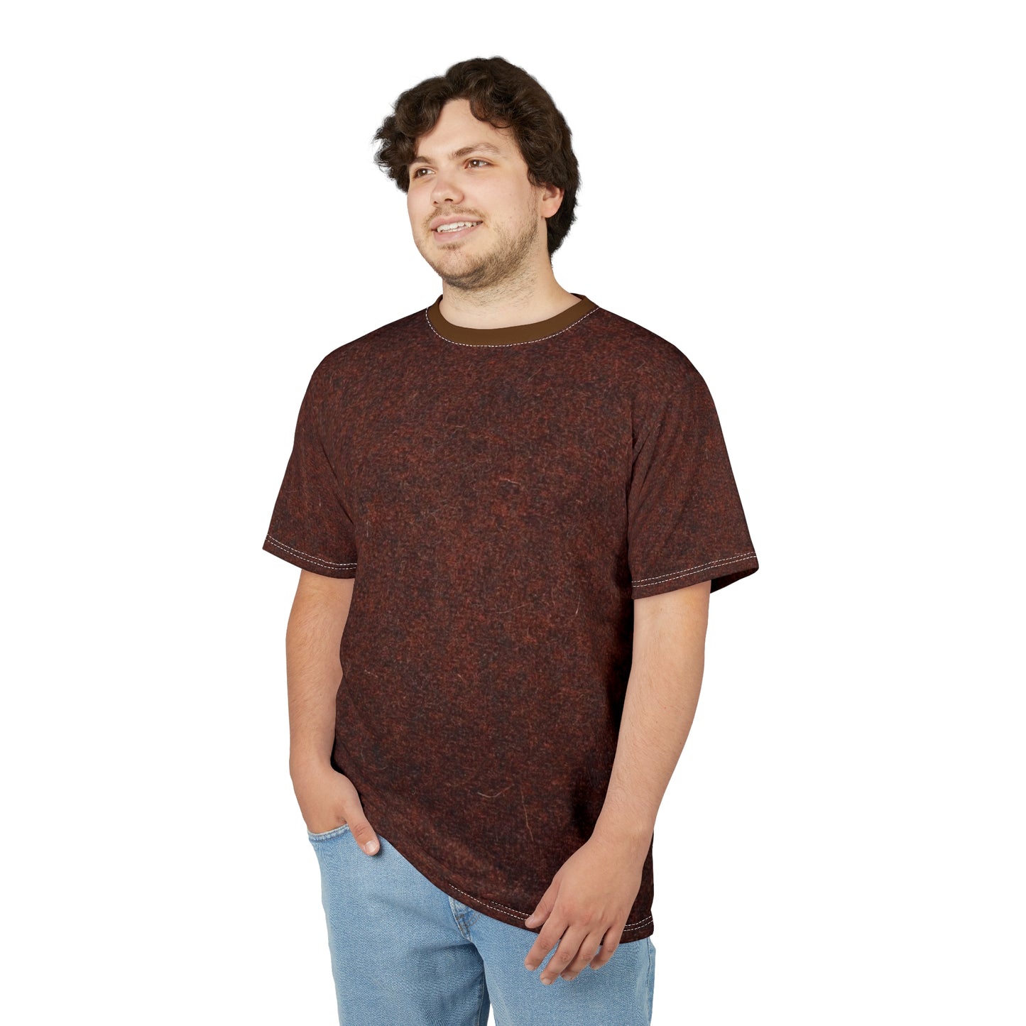 Rustic Unisex Cut & Sew Tee, Cozy Casual Wear, Earthy Fashion, Unique Gift for Him/Her, Everyday Style