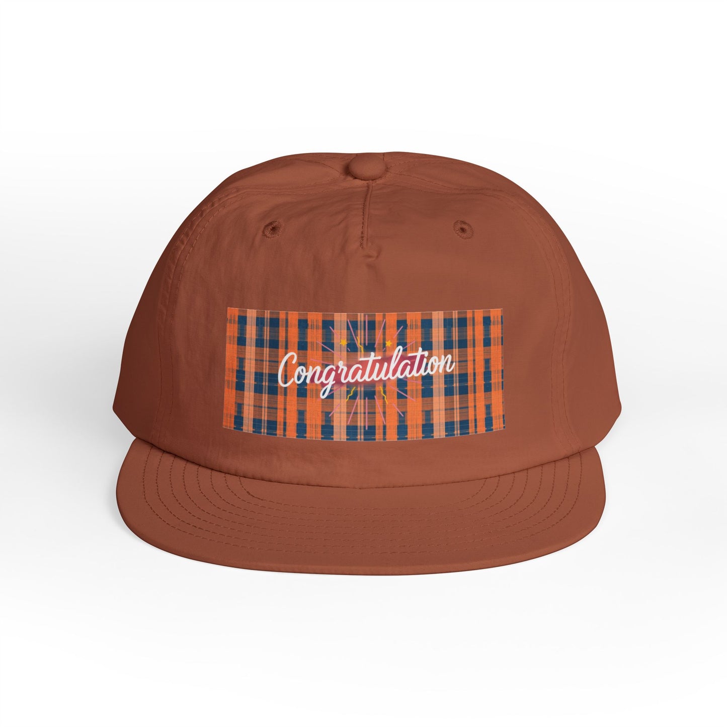 Congratulations Surf Cap | Beach Hat, Gift for Surfer, Summer Accessory, Outdoor Activities, Cool Casual Wear