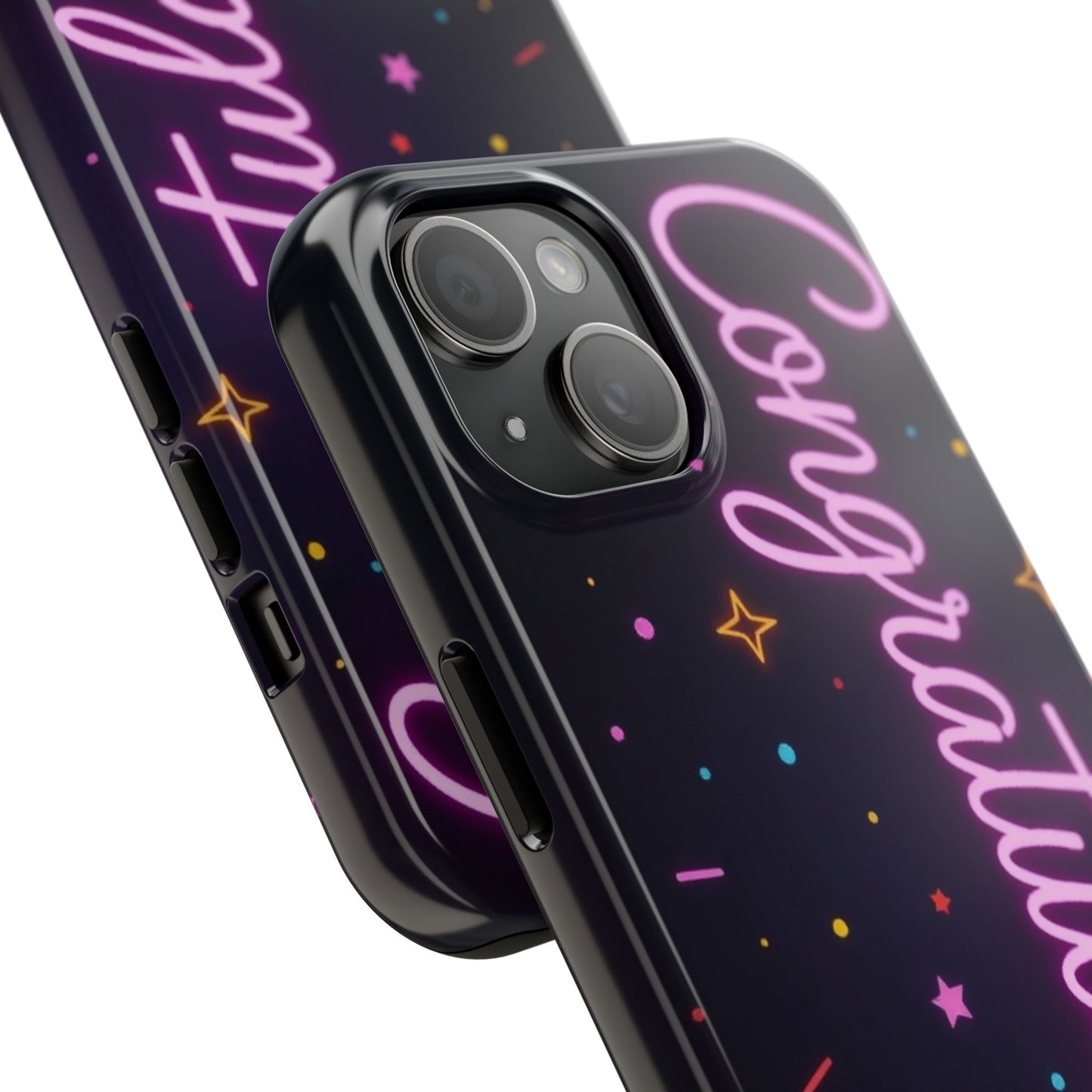 Congratulations Phone Case - Tough Cover for Milestones, Unique Gift, Celebration Accessory, Colorful Shield for Every Occasion
