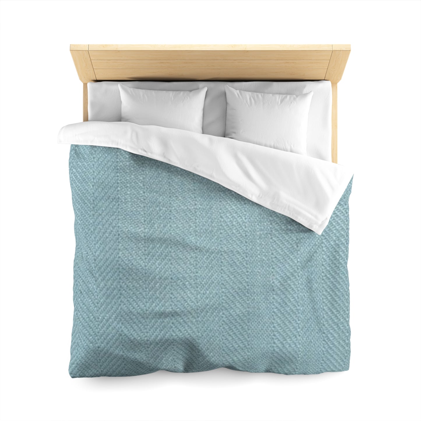 Soft Textured Microfiber Duvet Cover | Cozy Bedroom Decor, Home Textile, Gift Idea for Housewarming, Spring Refresh, Minimalist Style