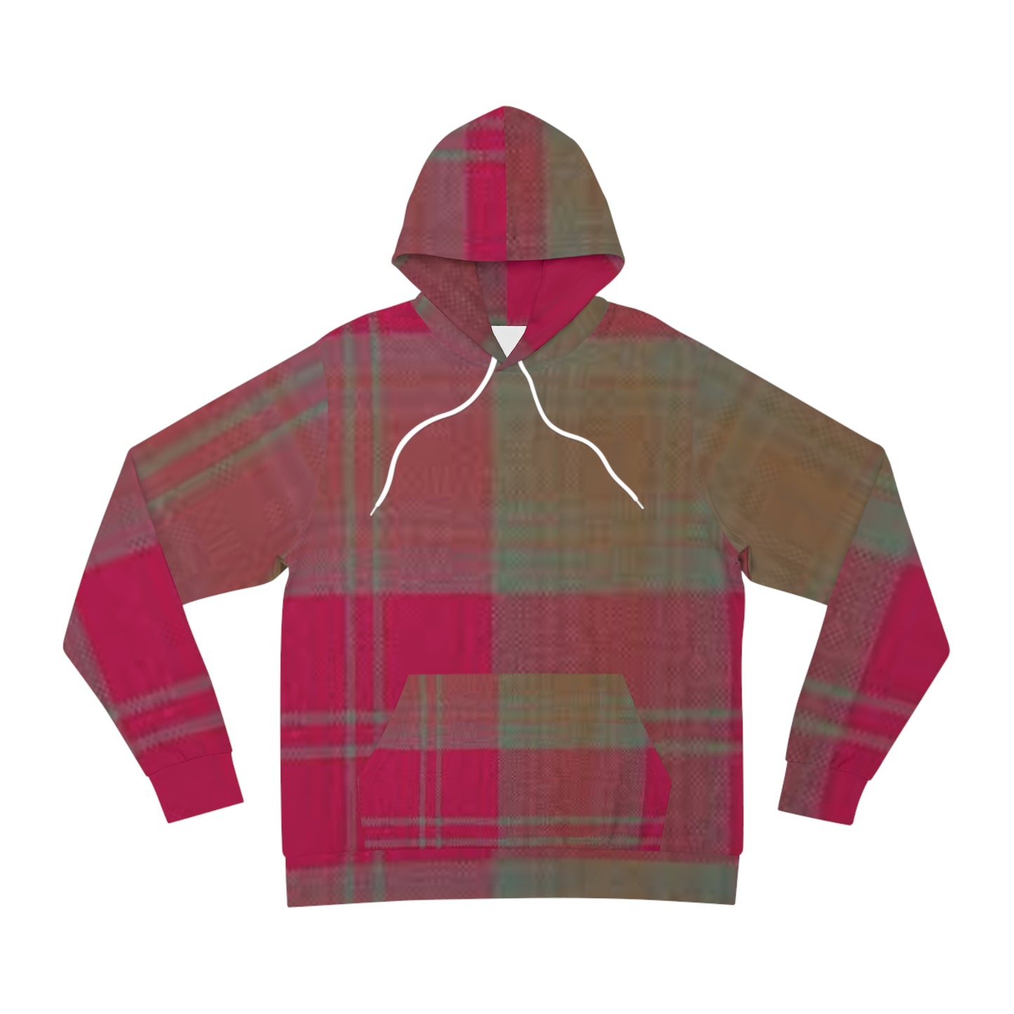 Tartan Fashion Hoodie, Trendy Casual Wear, Perfect for Fall, Gift for Friends, Stylish Streetwear