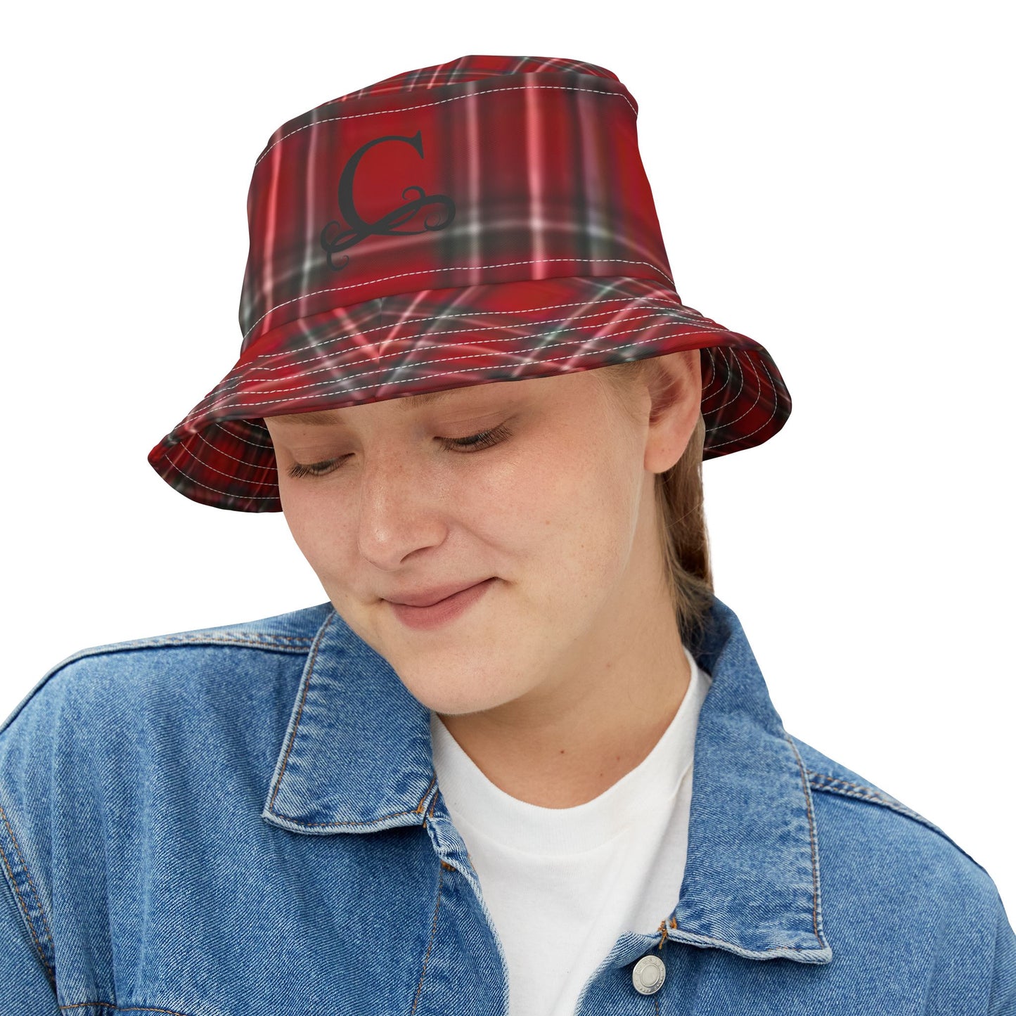 Stylish Plaid Bucket Hat, Trendy Summer Accessory, Gift for Him or Her, Outdoor Cap, Festival Wear, Travel Hat