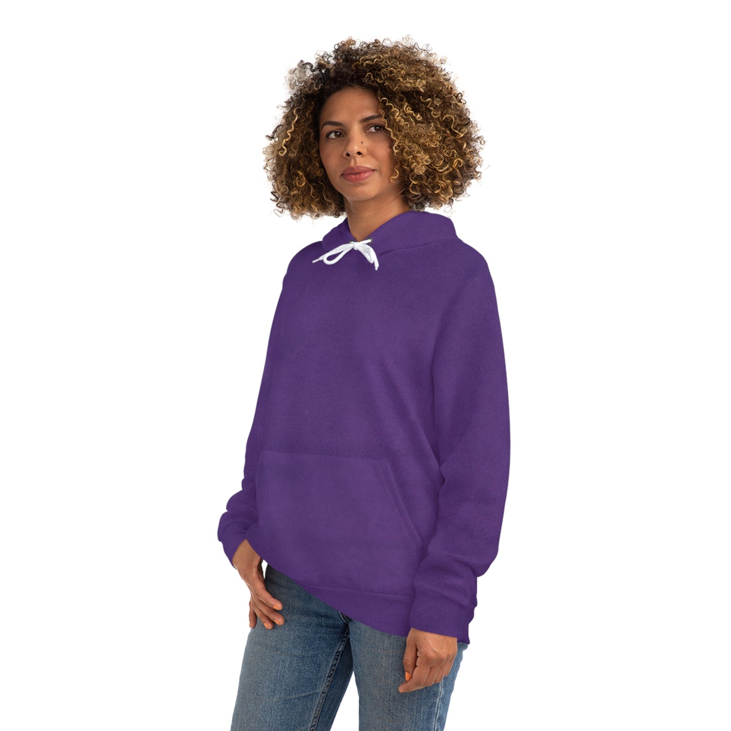 Trendy Purple AOP Hoodie, Cozy Fashion Sweatshirt, Unique Unisex Hoodie for Casual Outfits, Perfect Gift for Birthdays, Everyday Wear