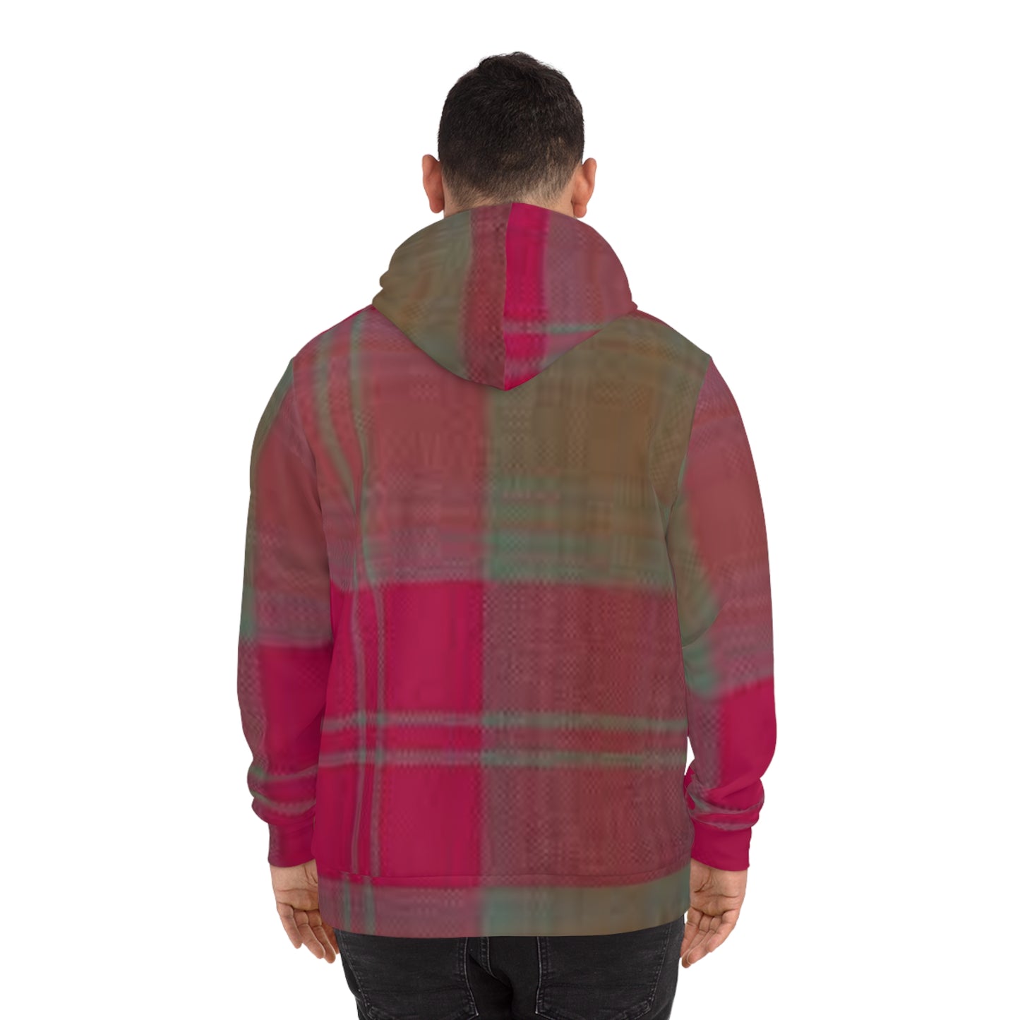 Tartan Fashion Hoodie, Trendy Casual Wear, Perfect for Fall, Gift for Friends, Stylish Streetwear