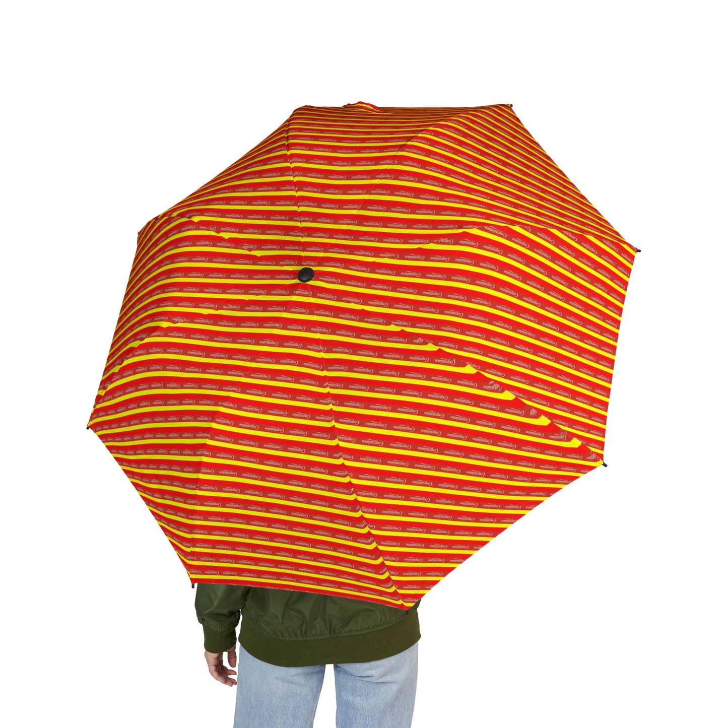 Vibrant Plaid Semi-Automatic Umbrella | Stylish Rain Protection, Gift for Her, Spring Accessory, Outdoor Essential, Travel Must-Have