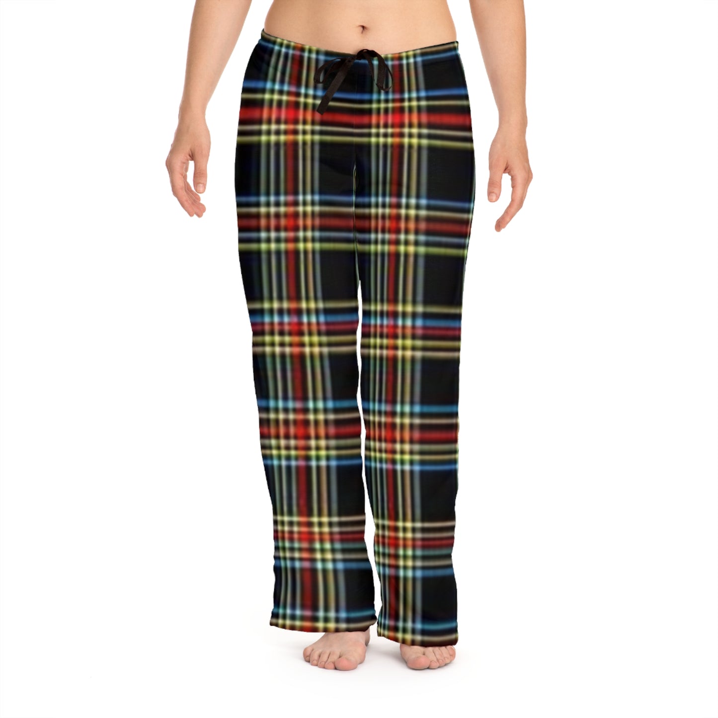 Cozy Plaid Women's Pajama Pants, Relaxing Sleepwear, Comfortable Lounge Pants, Perfect for Home and Holidays, Gift for Her