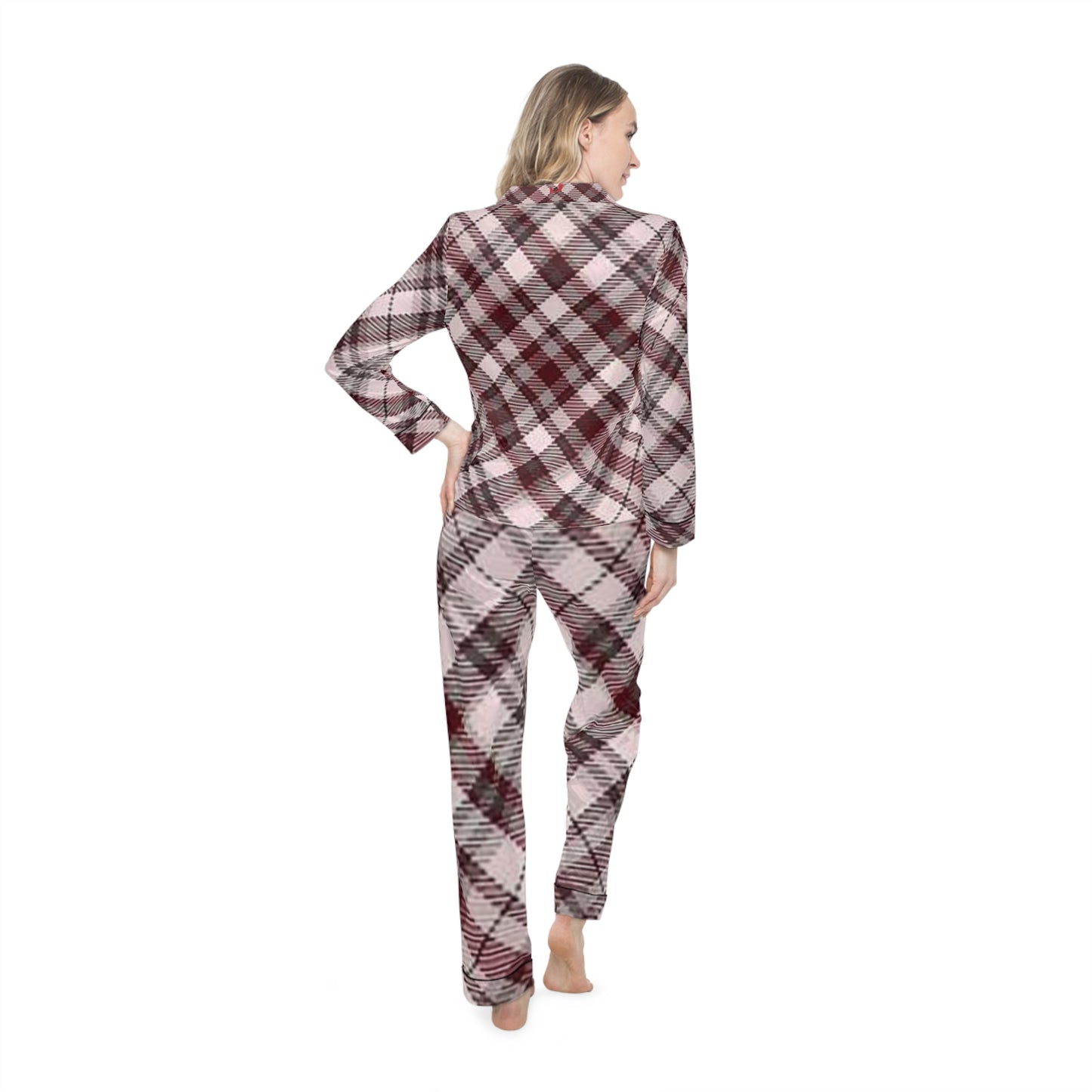 Cozy Women's Satin Pajamas - Stylish Loungewear for Sleep, Gifts, Relaxation, Birthday, Holiday
